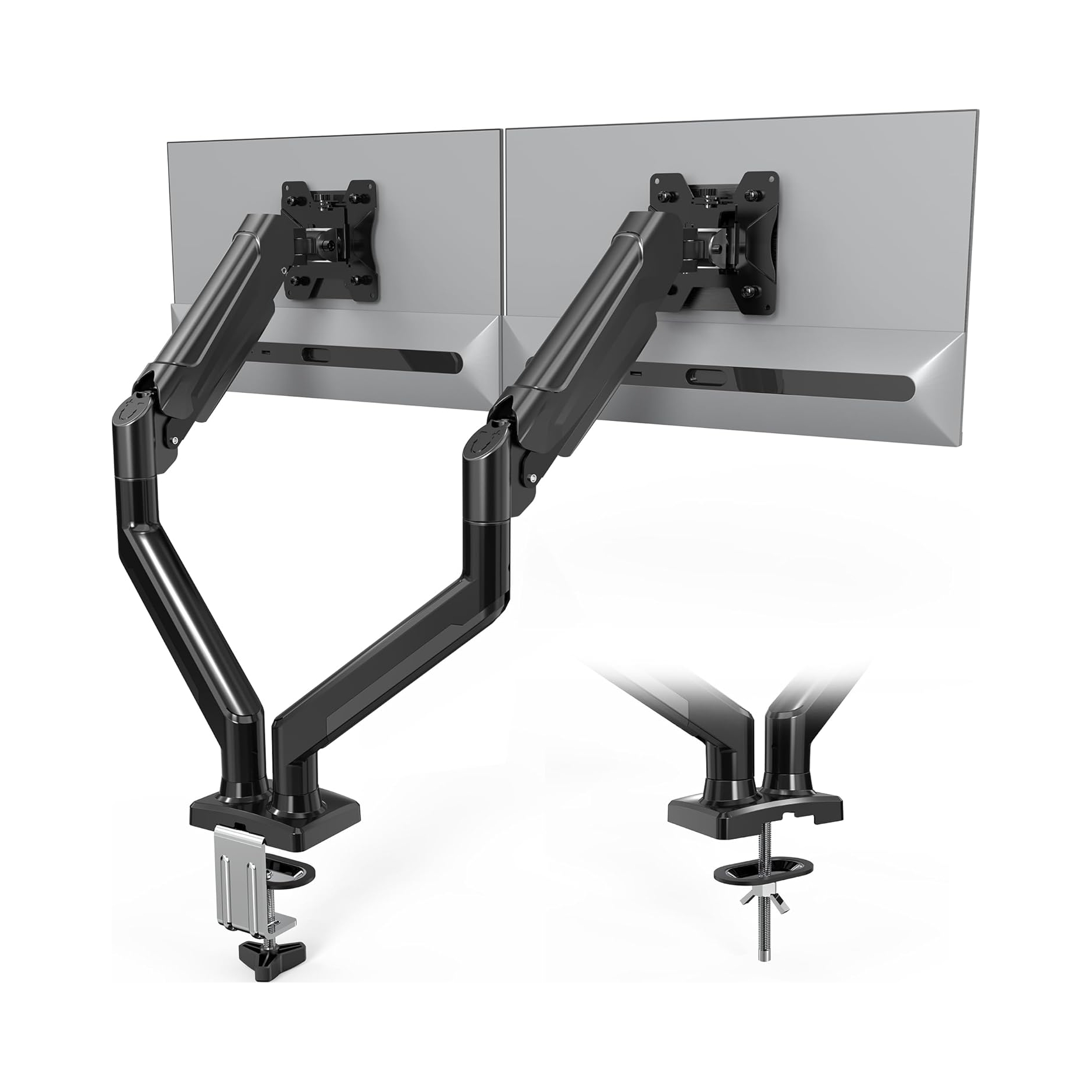 Uchwyt Bontec obrotowy ergonomiczny do monitorów 13-32" do 9 kg GDM7502