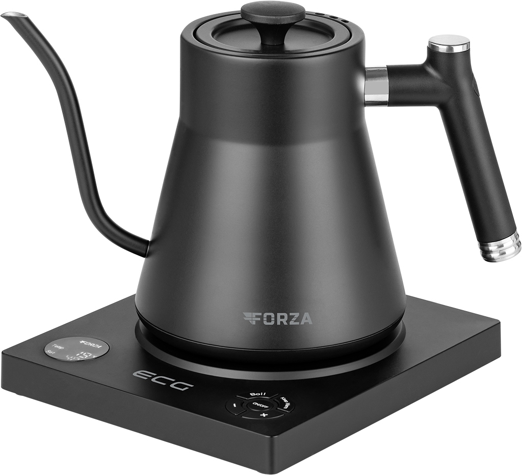 Czajnik elektryczny Ecg Forza 8000 Pour over Nero 1200 W 1 l czarny