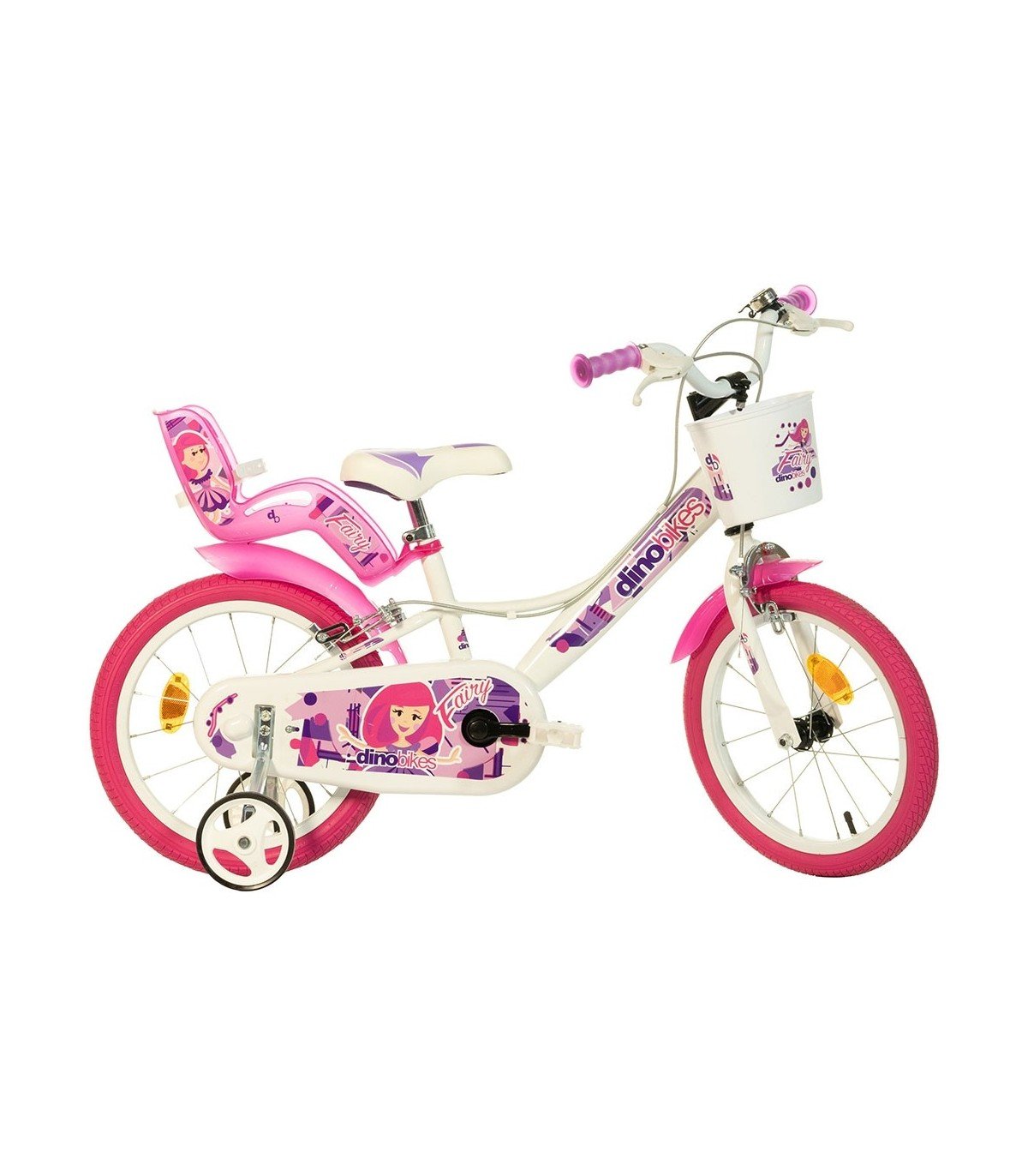 Dětské kolo Dino Bikes 16" růžové