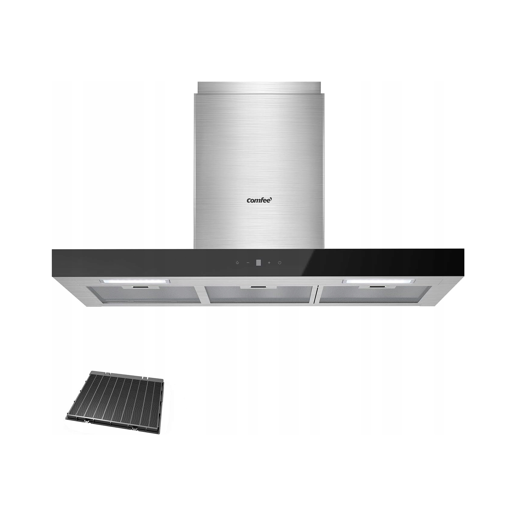 Okap ścienny Comfee stalowy