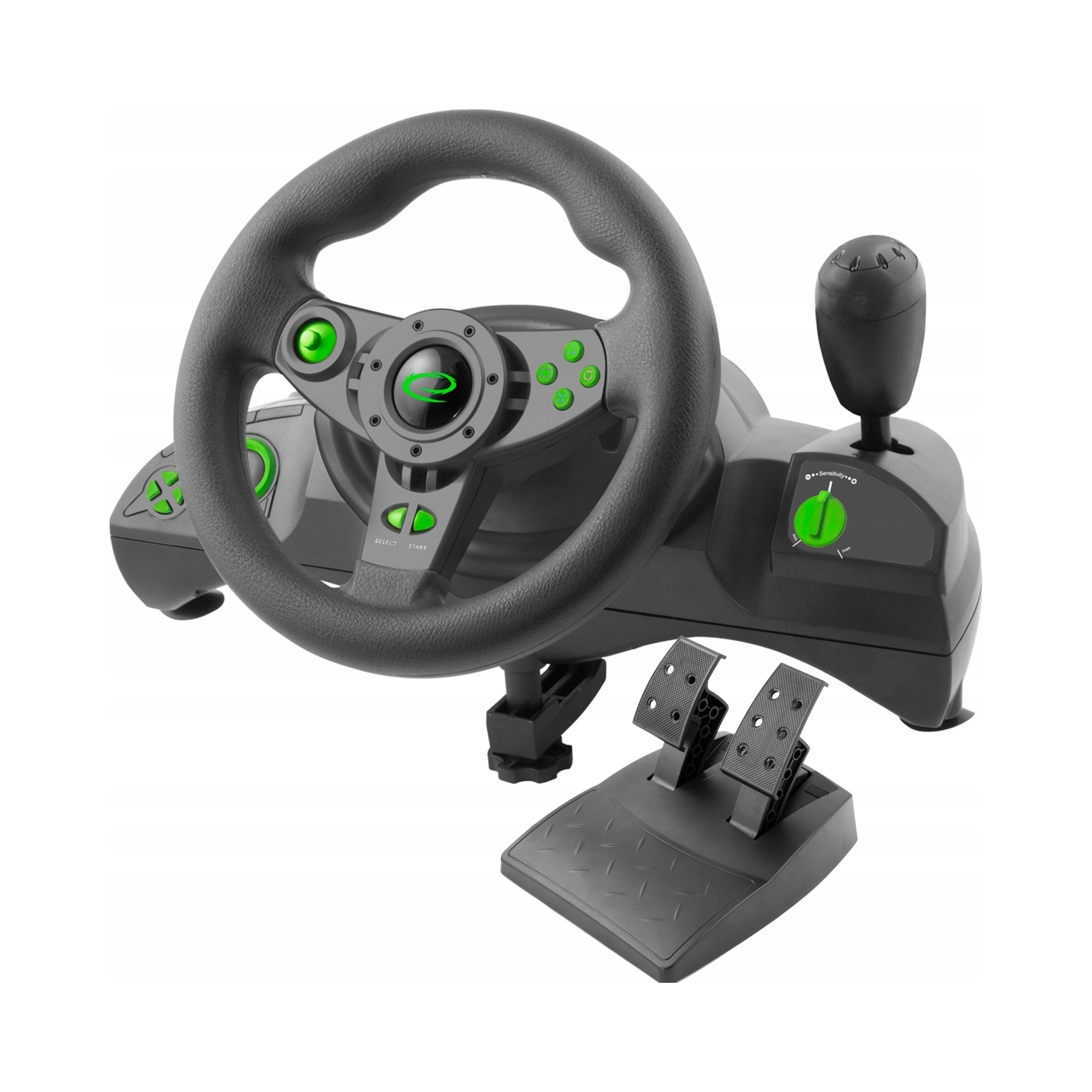 Kierownica Esperanza Nitro Pc PS3 270° Usb Pedały
