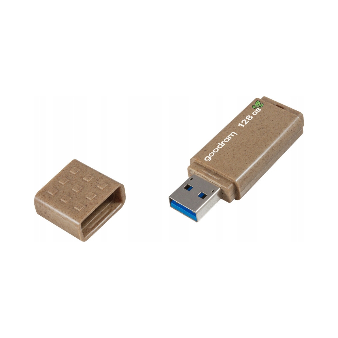Usb flash disk Goodram Eco friendly 128 Gb Usb 3.0 hnědý
