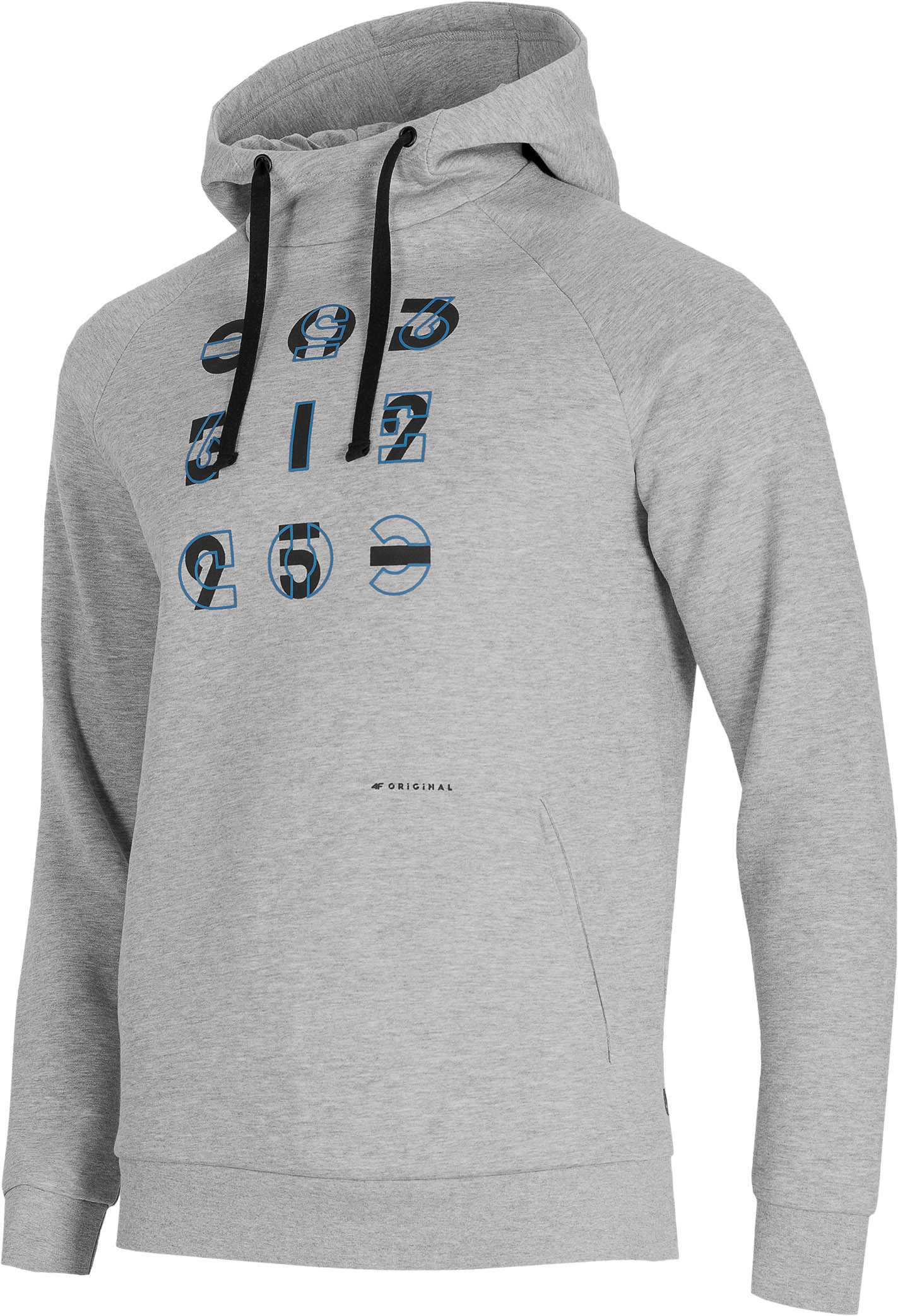 

Bluza męska 4F H4L21-BLM014 z kapturem szary r.XXL