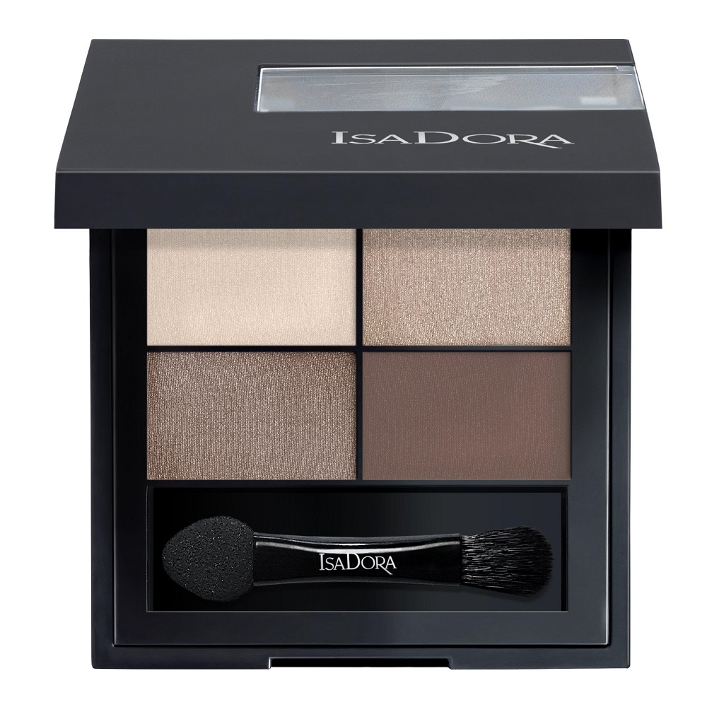 ISADORA EYESHADOW QUARTET 04 CAPPUCINO