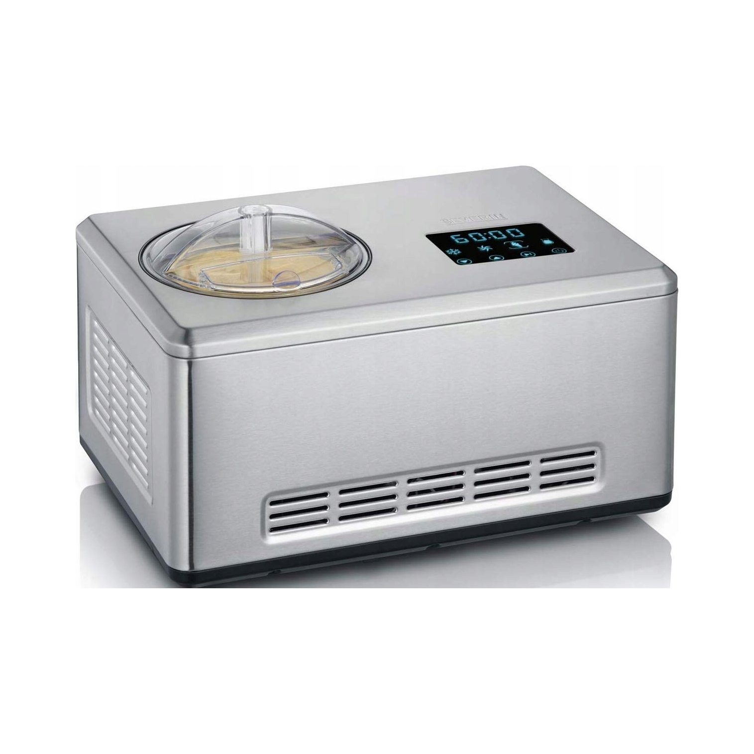Severin Ez 7406 Maszyna Do Lodów Stal Nierdzewna 180W 2XWIADERECZKO Premium