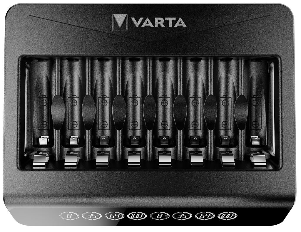 Varta 57681 1-8 Aa/aaa nabíječka baterií s LCD