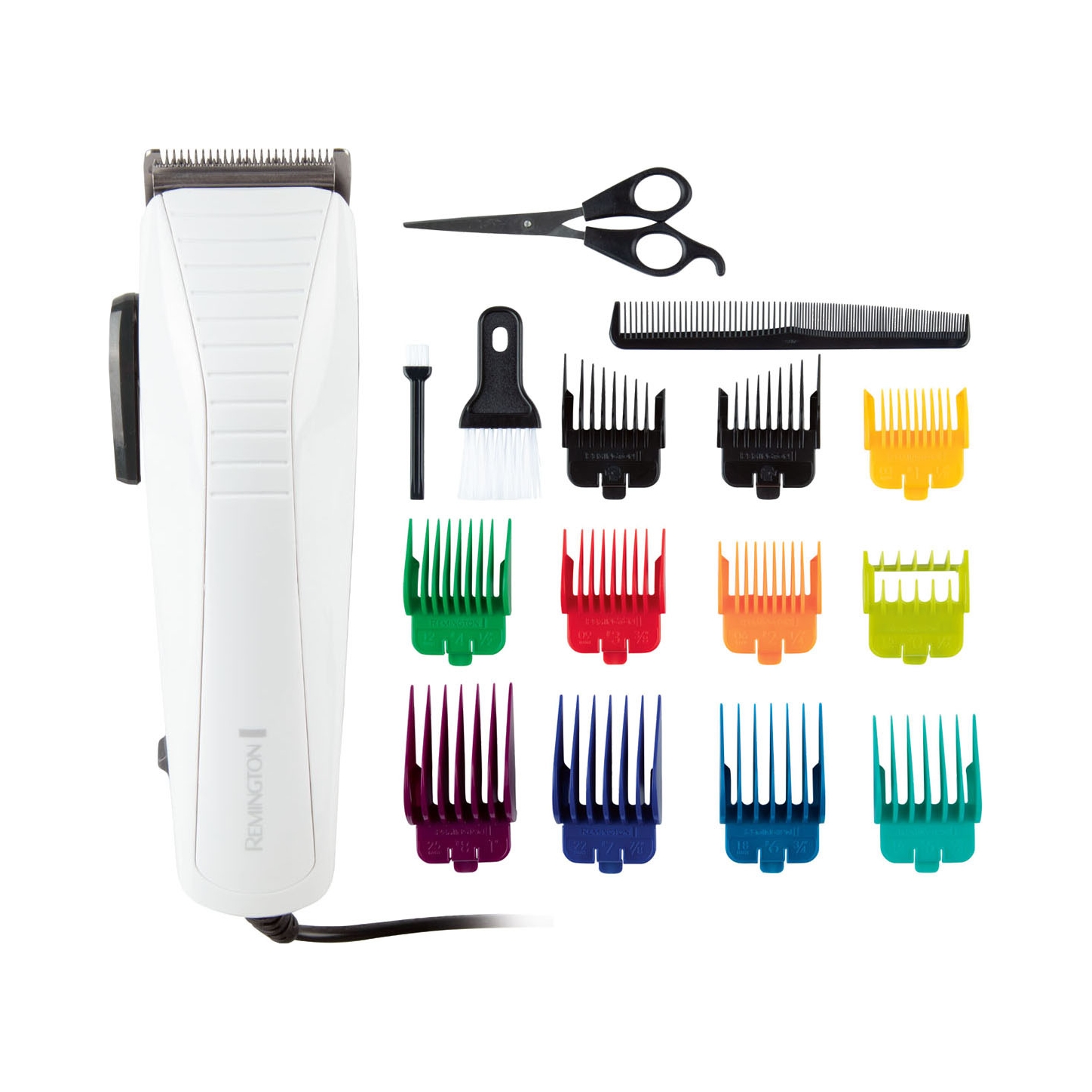 Maszynka Do Strzyżenia Włosów Remington Golarka 9 Nasadek Zestaw Rodzinny