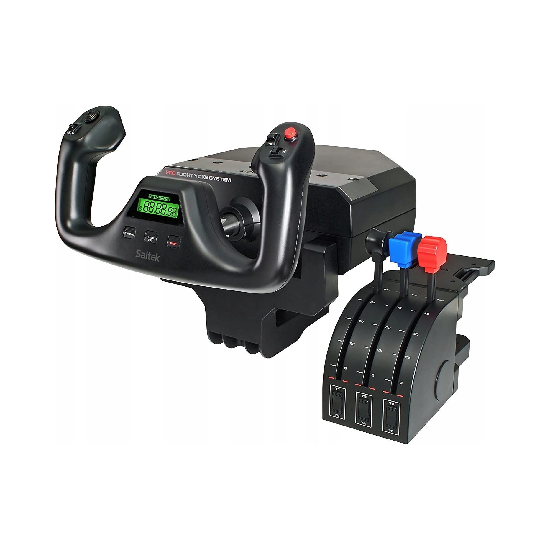 Joystick Logitech Pro Flight Yoke System (Wolant Przepustnica)