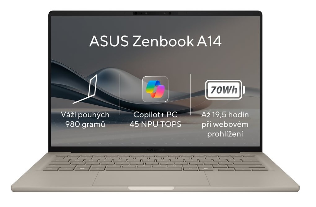 Notebook Asus Zenbook 14 (UX3407QA-OLED305W) 14" Qualcomm Snapdragon