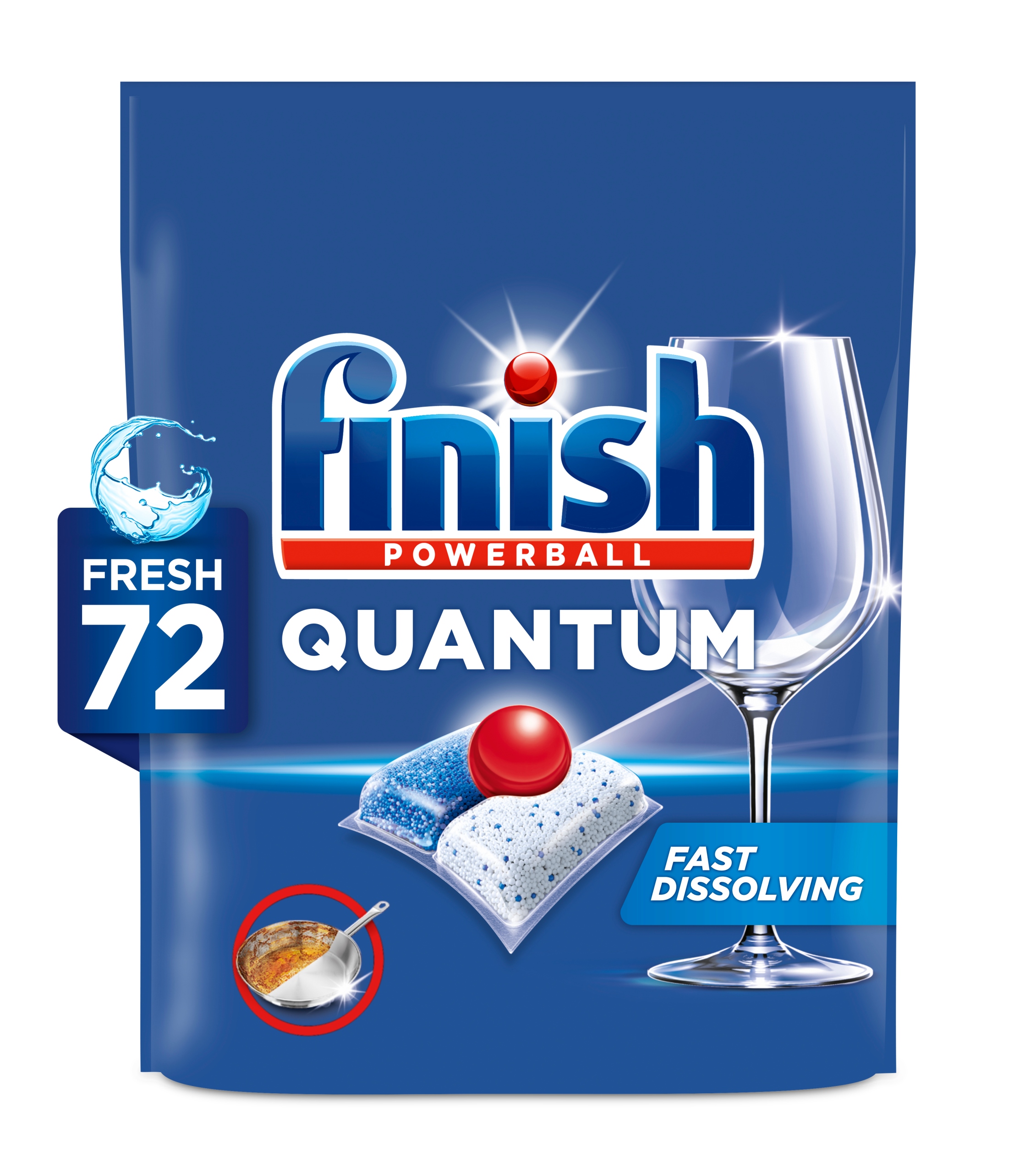 Finish Quantum All in 1 kapsle do myčky nádobí 72 ks