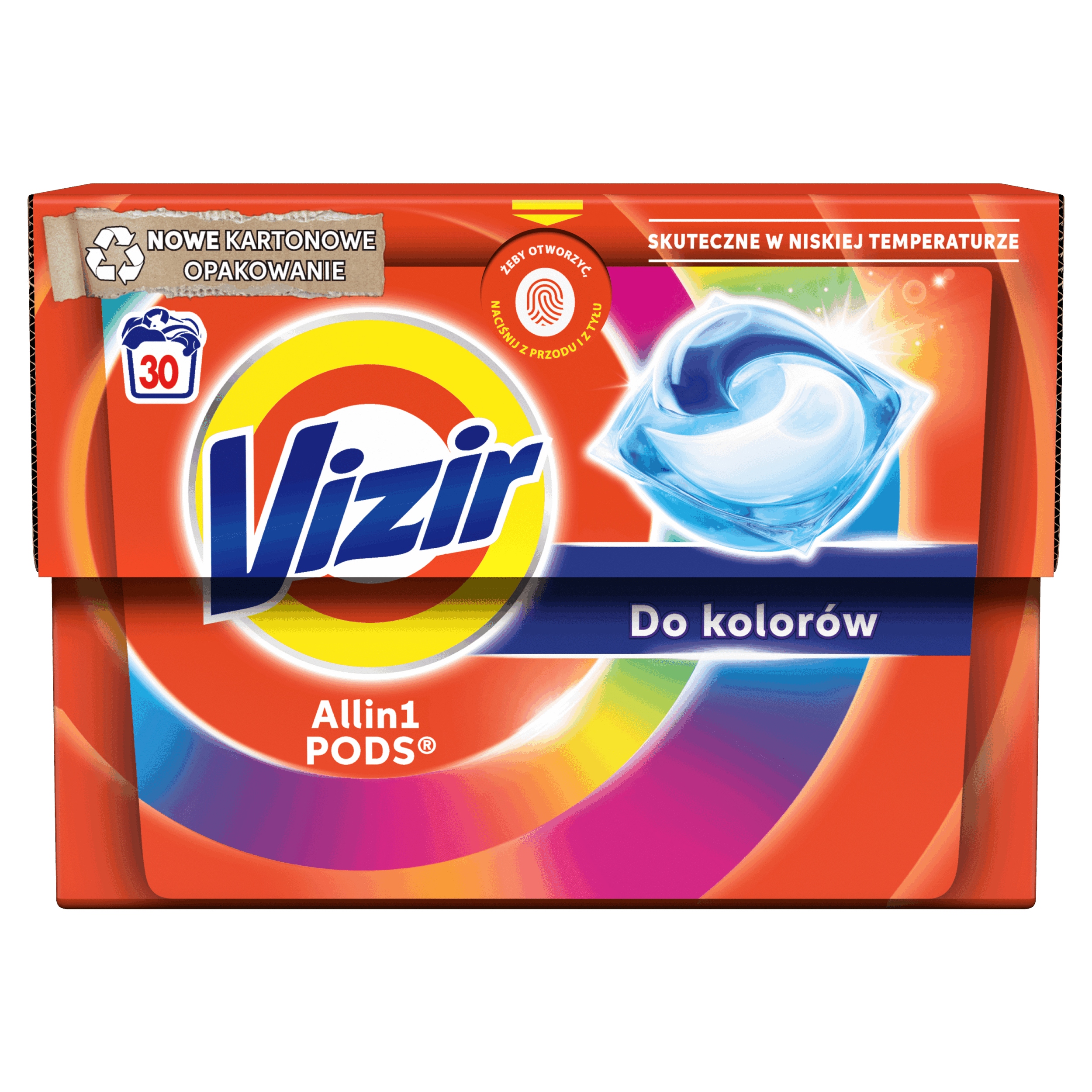 

Vizir Allin1 Pods kapsułki do prania 30 szt Kolor