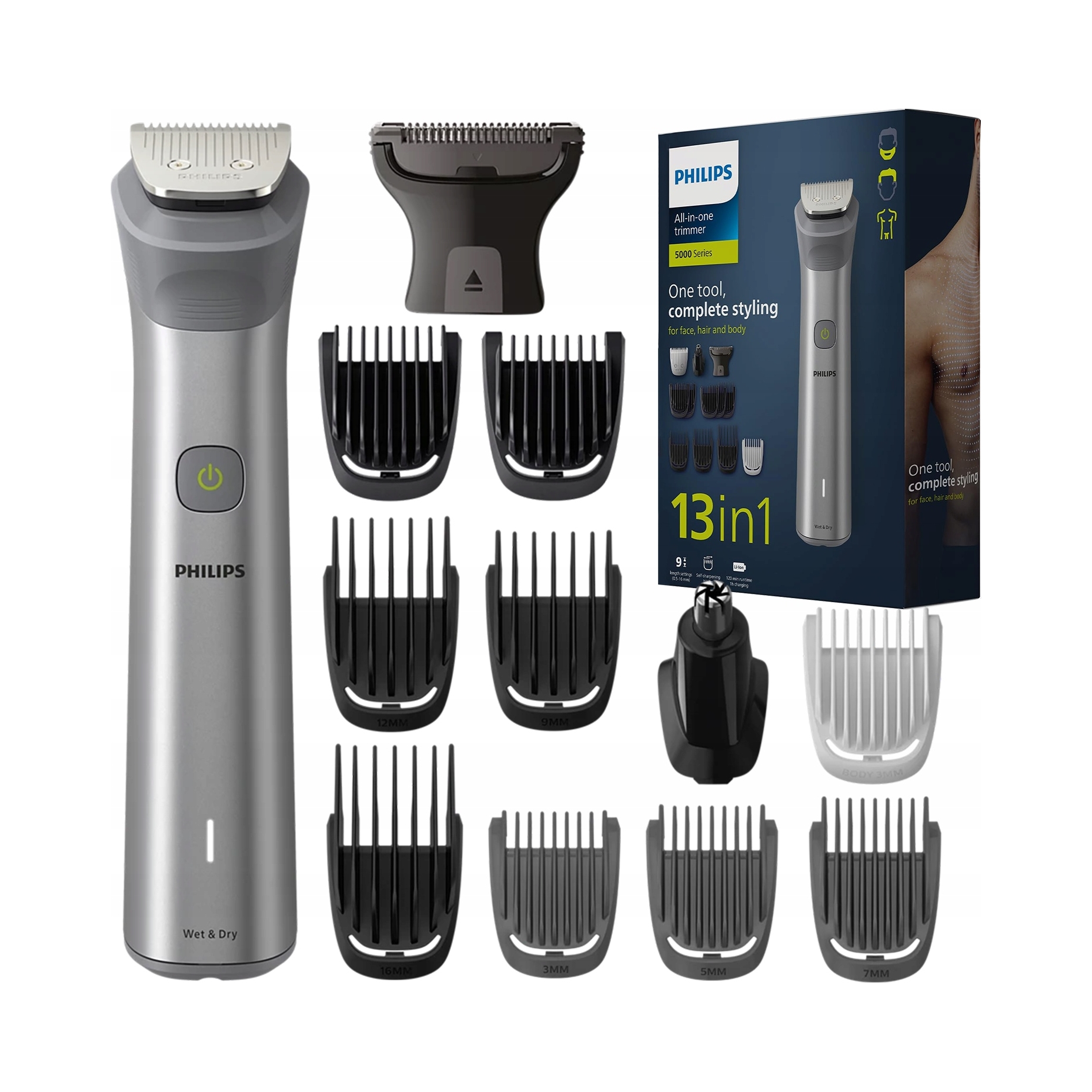 Philips Trymer MG5930/65 Zestaw 13w1 Multigroom BeardSense