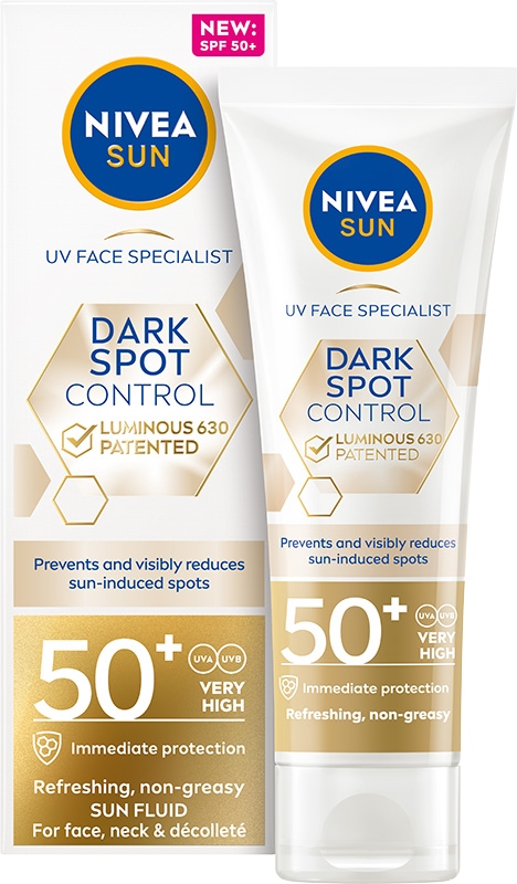 NIVEA SUN Dark Spot Control Luminous 630 Krem do Twarzy ochronny SPF50 40ml