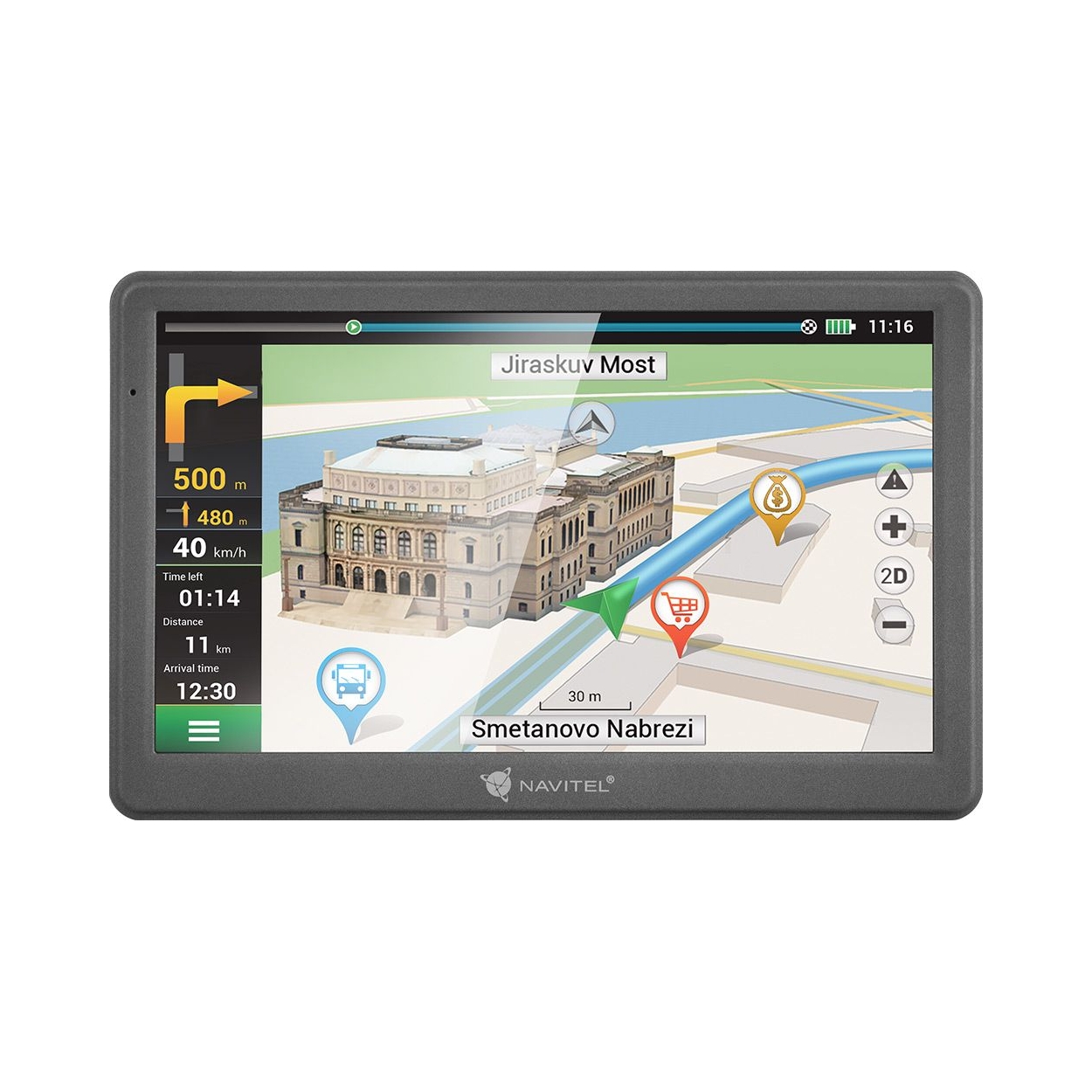 Nawigacja samochodowa Navitel E700 Eu Europa mapa 47 krajów Gps 7cali dotyk