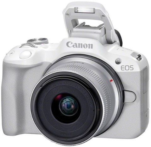 Canon EOS R50 + RF-S 18-45 IS STM korpus + obiektyw biały Kod producenta 4549292205282