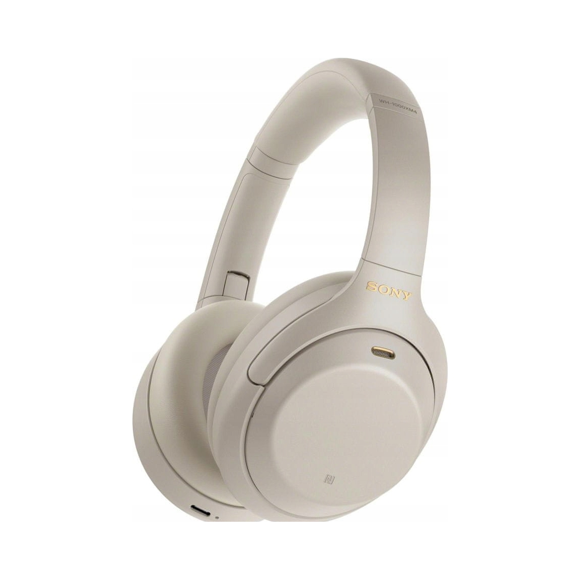Bezdrôtové slúchadlá cez uši Sony WH-1000XM4 strieborná