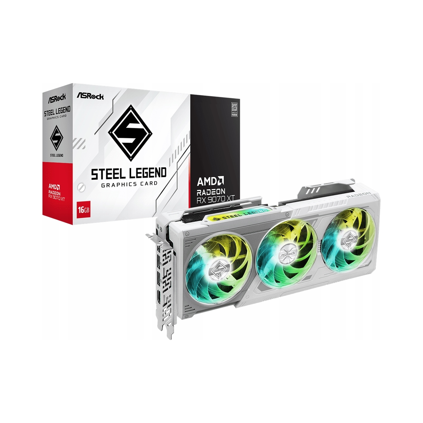 Grafická karta ASRock Rx 9070 Xt Steel Legend 16 Gb