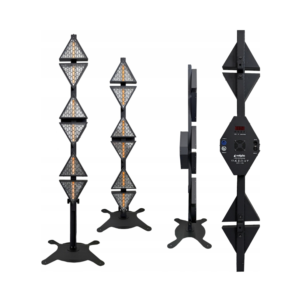 Evolights Lumen One 6x60W Ww 96x0,5W Rgb Led ref