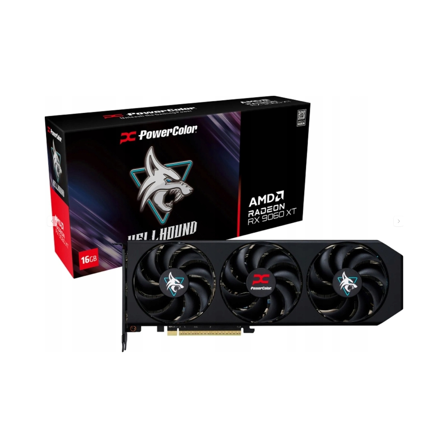 Karta graficzna PowerColor Hellhound RX 9060 XT 16 GB
