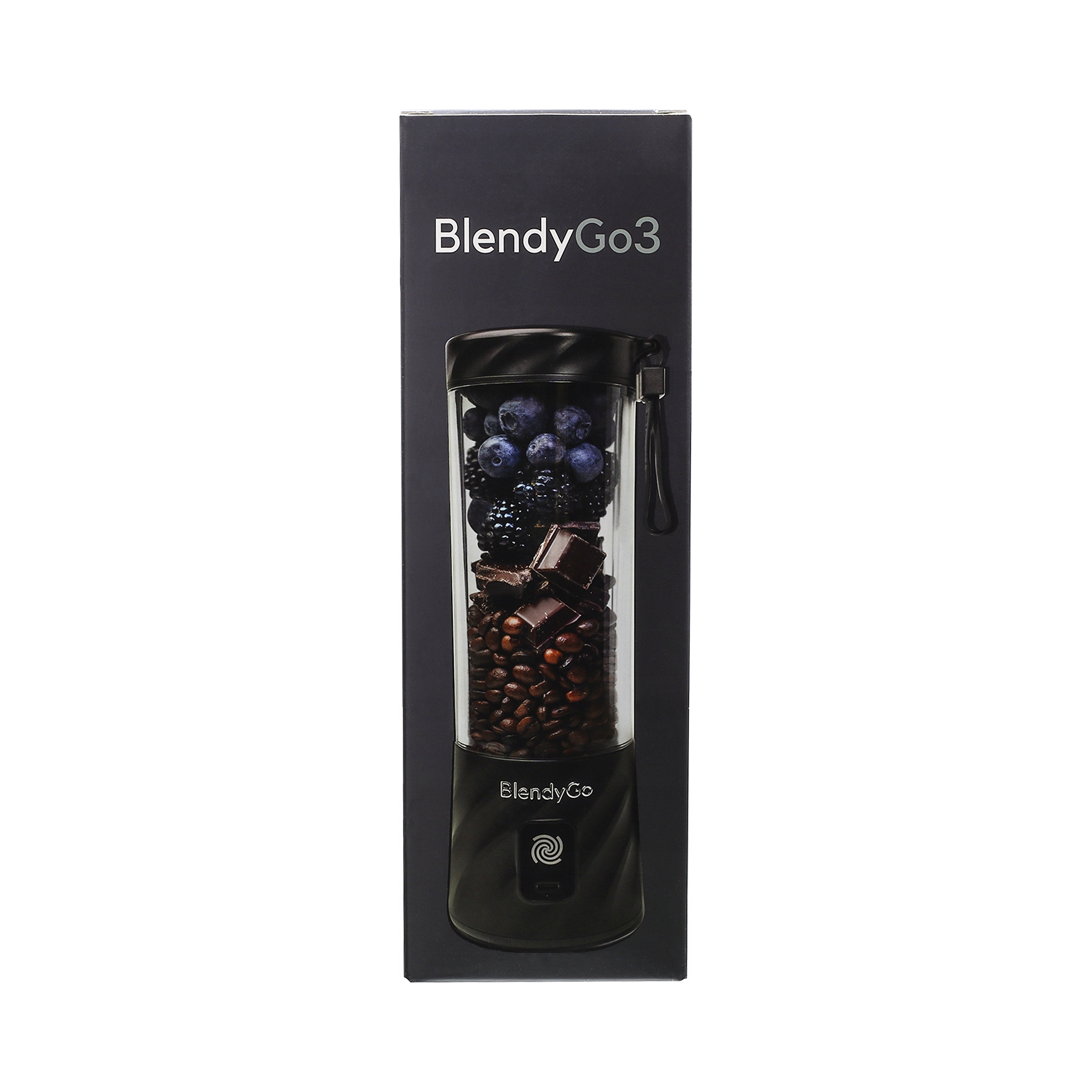 BLENDYGO 3 Przenośny Blender Smoothie USB 550ml BPA Free Czarny — miniatura 10