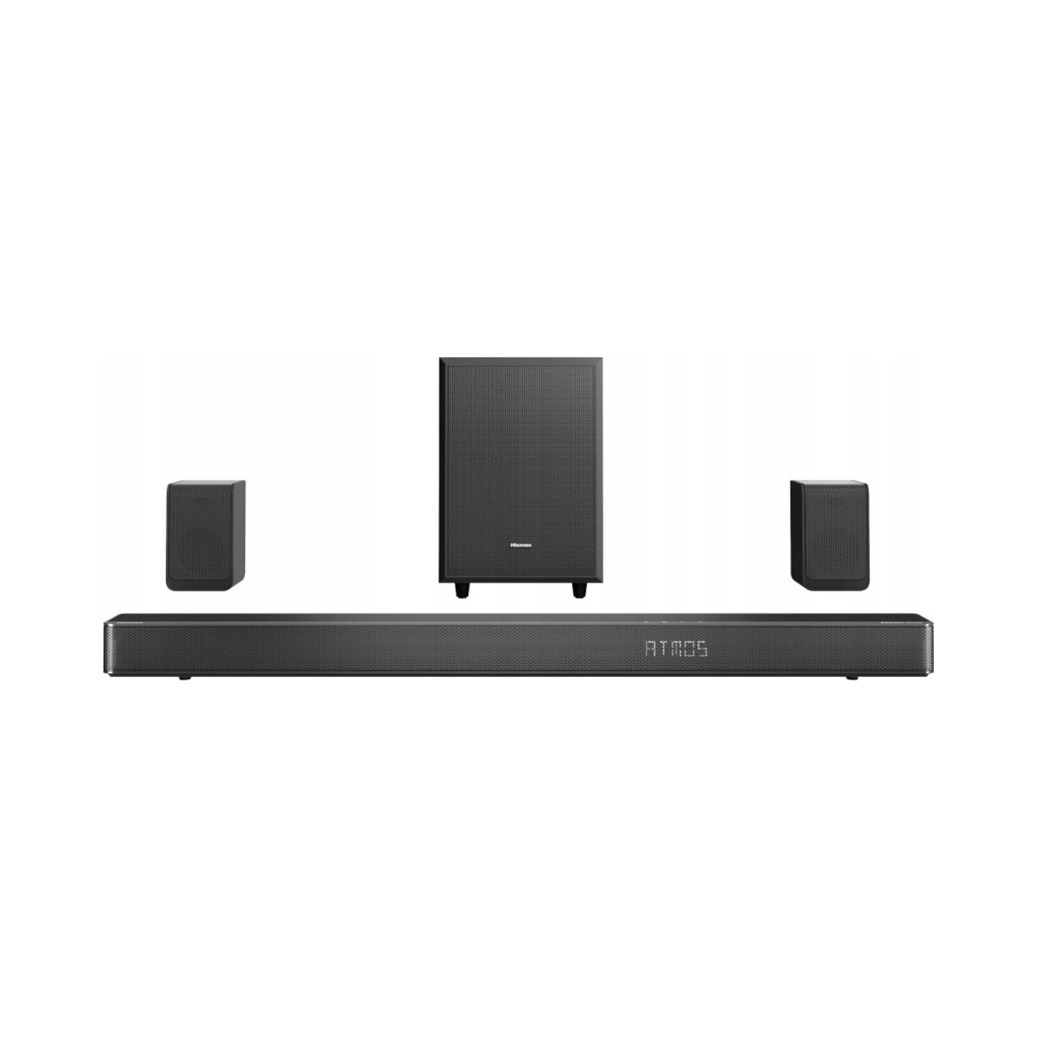 Hisense AX5125H Soundbar 5.1.2 Dolby Atmos 500W Subwoofer Zadné reproduktory
