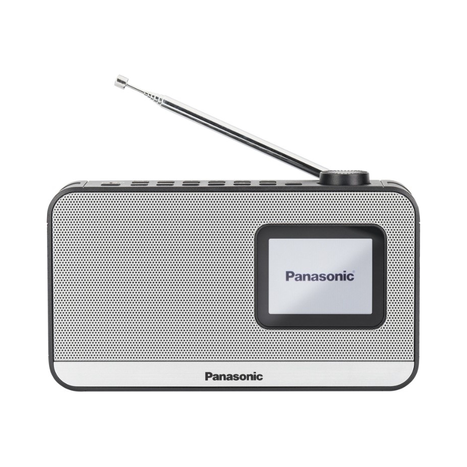 Radioodtwarzacz Panasonic RF-D15EG-K Bluetooth srebrny