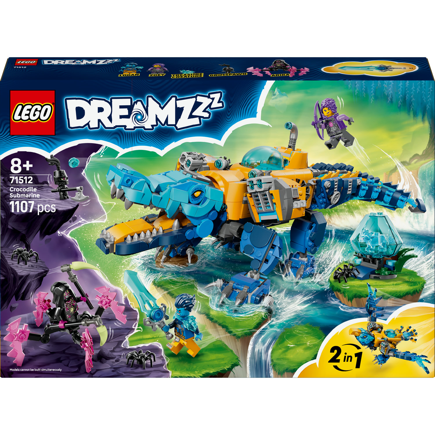 Lego DREAMZzz 71512 Krokodýlí ponorka