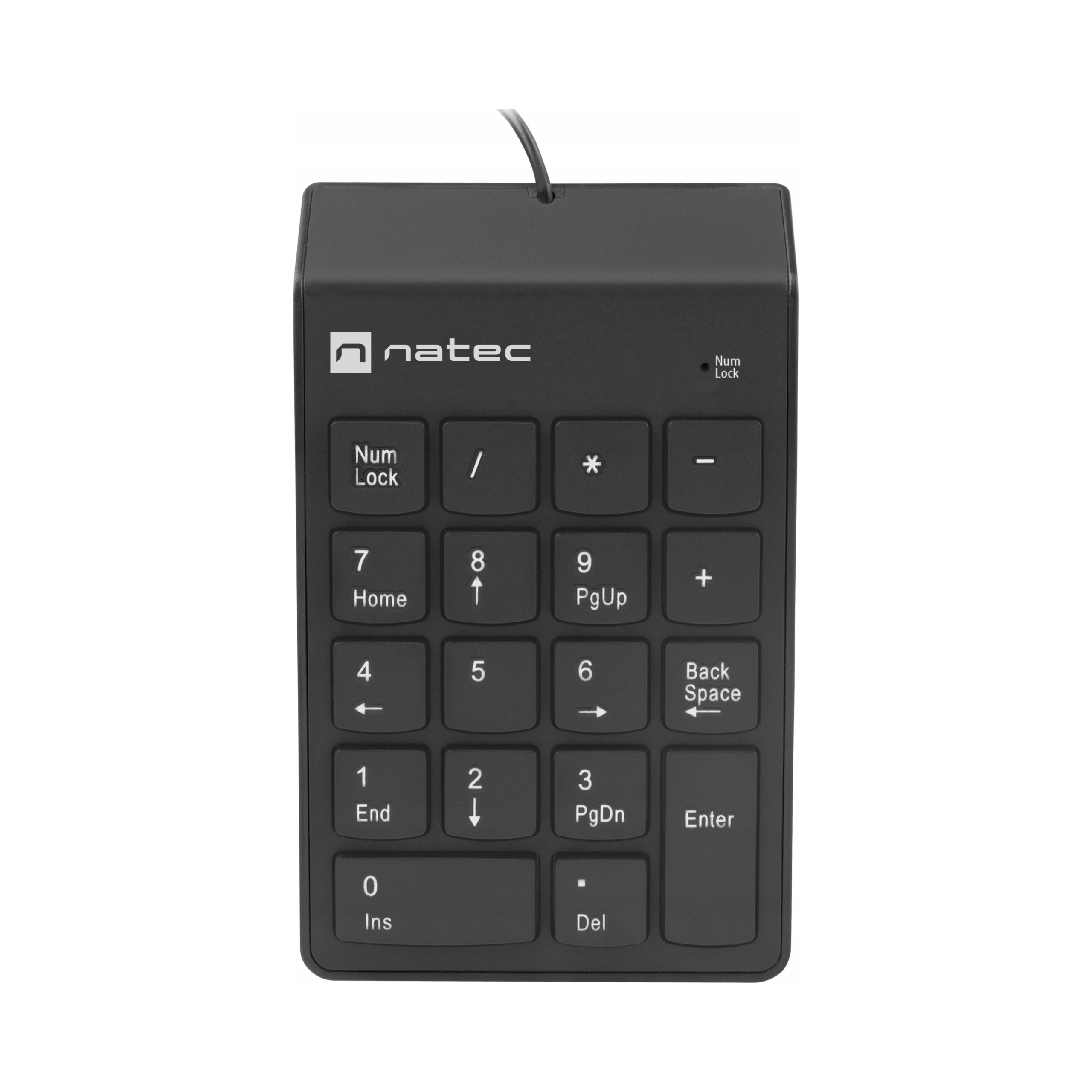 Klawiatura Numeryczna Natec Goby 2, Usb, Czarna