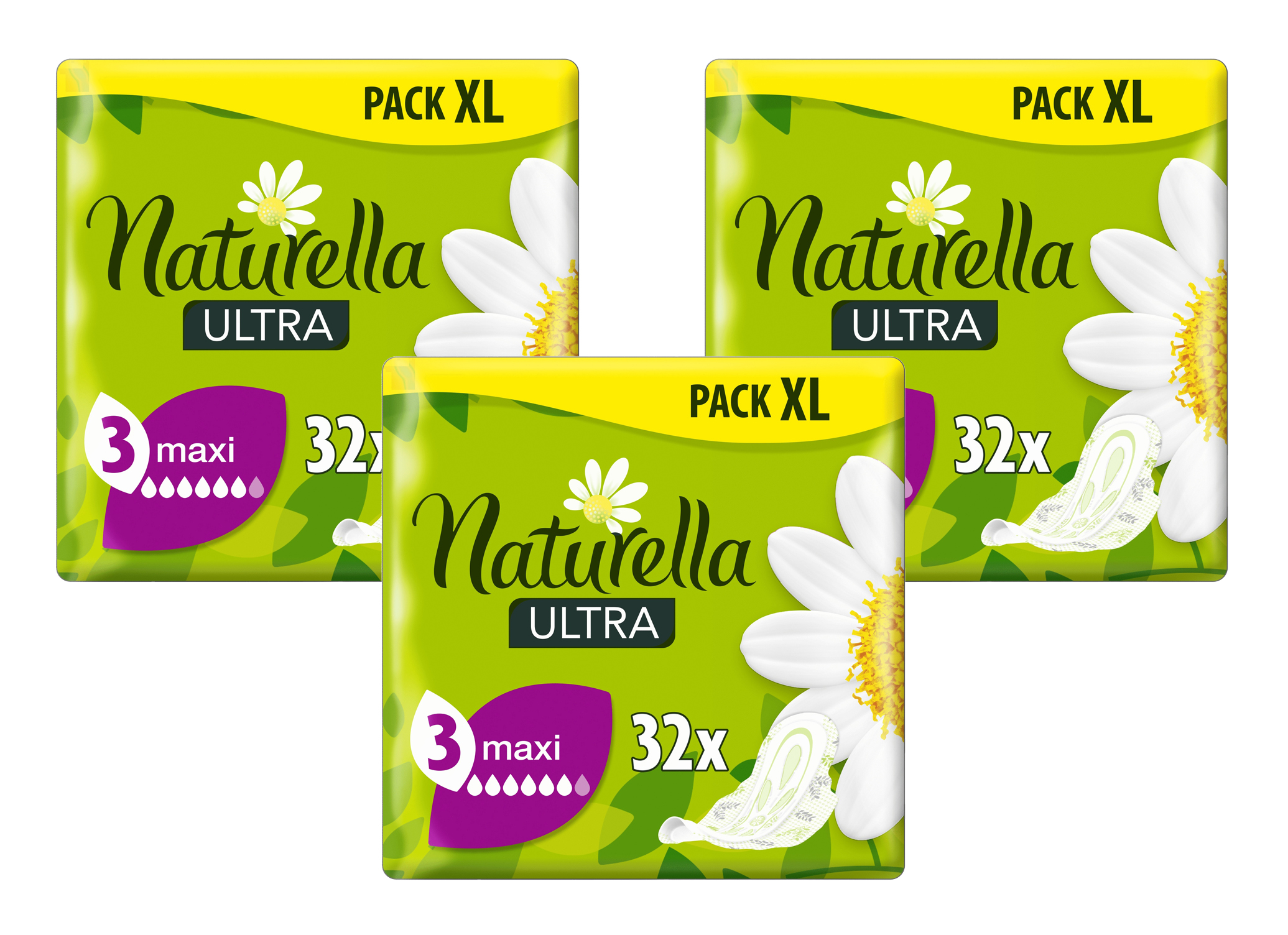 

Naturella Ultra Maxi Size 3 Podpaski 3x32szt