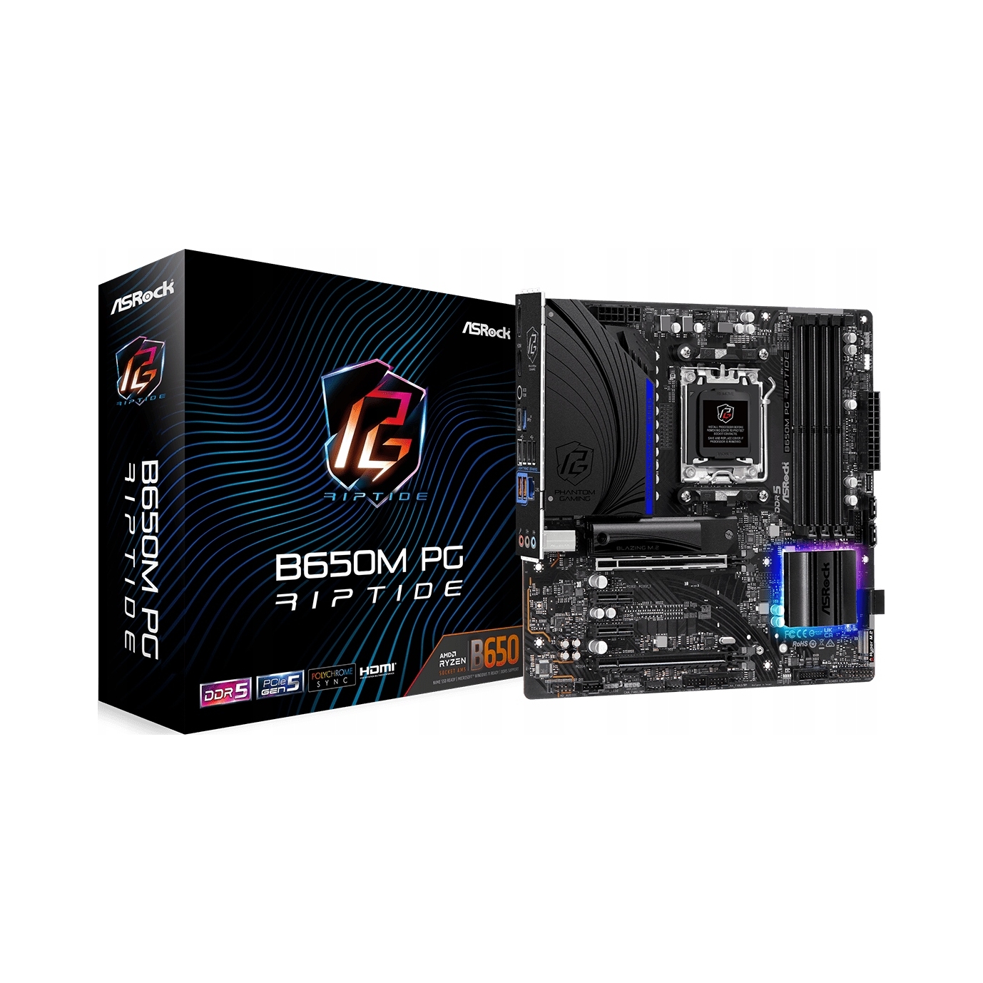 Płyta główna Micro Atx ASRock B650M Pg Riptide