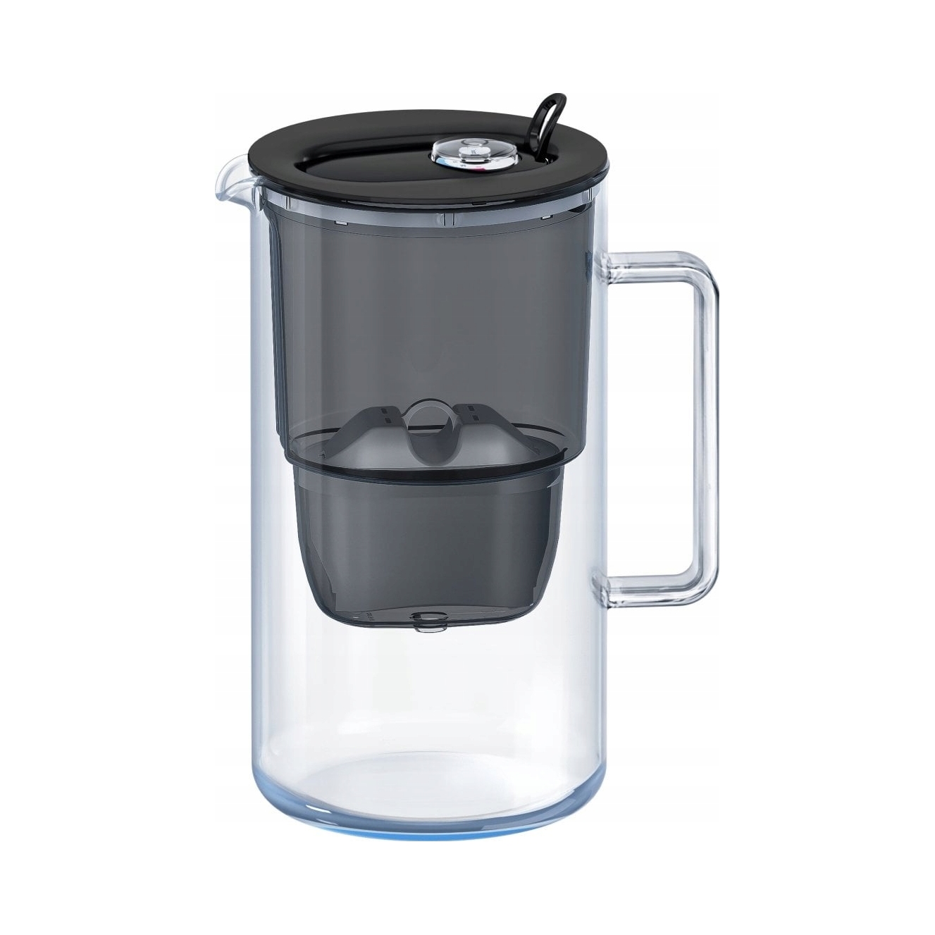 Dzbanek filtrujący Aquaphor Glass 2,5 l czarny