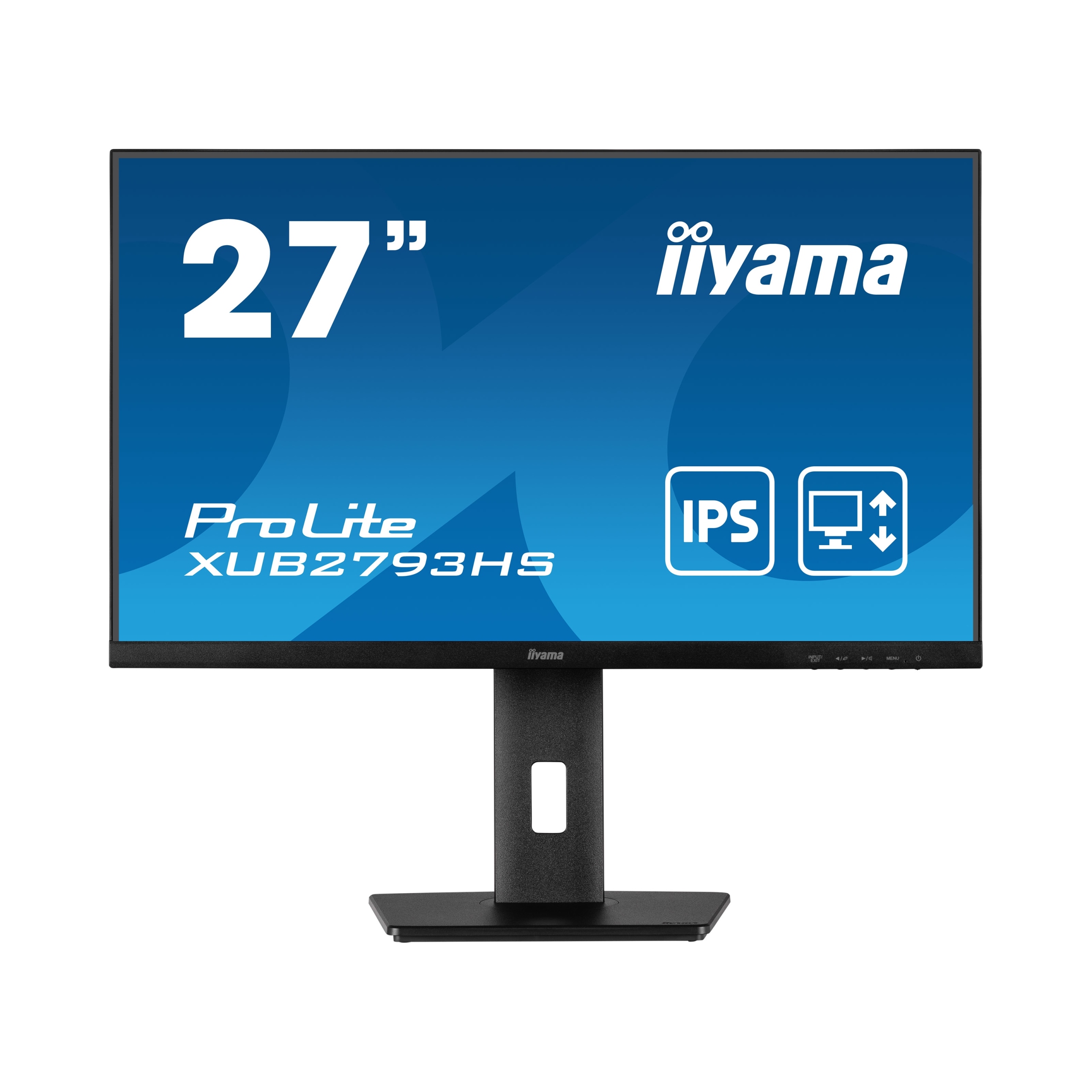 iiyama ProLite/ XUB2793HS-B7/ 27"/ Ips/ Fhd/ 100Hz/ 1ms/ Black/ 3R…