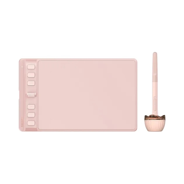 Tablet graficzny Huion Inspiroy 2S Pink+piórko Huion PW110