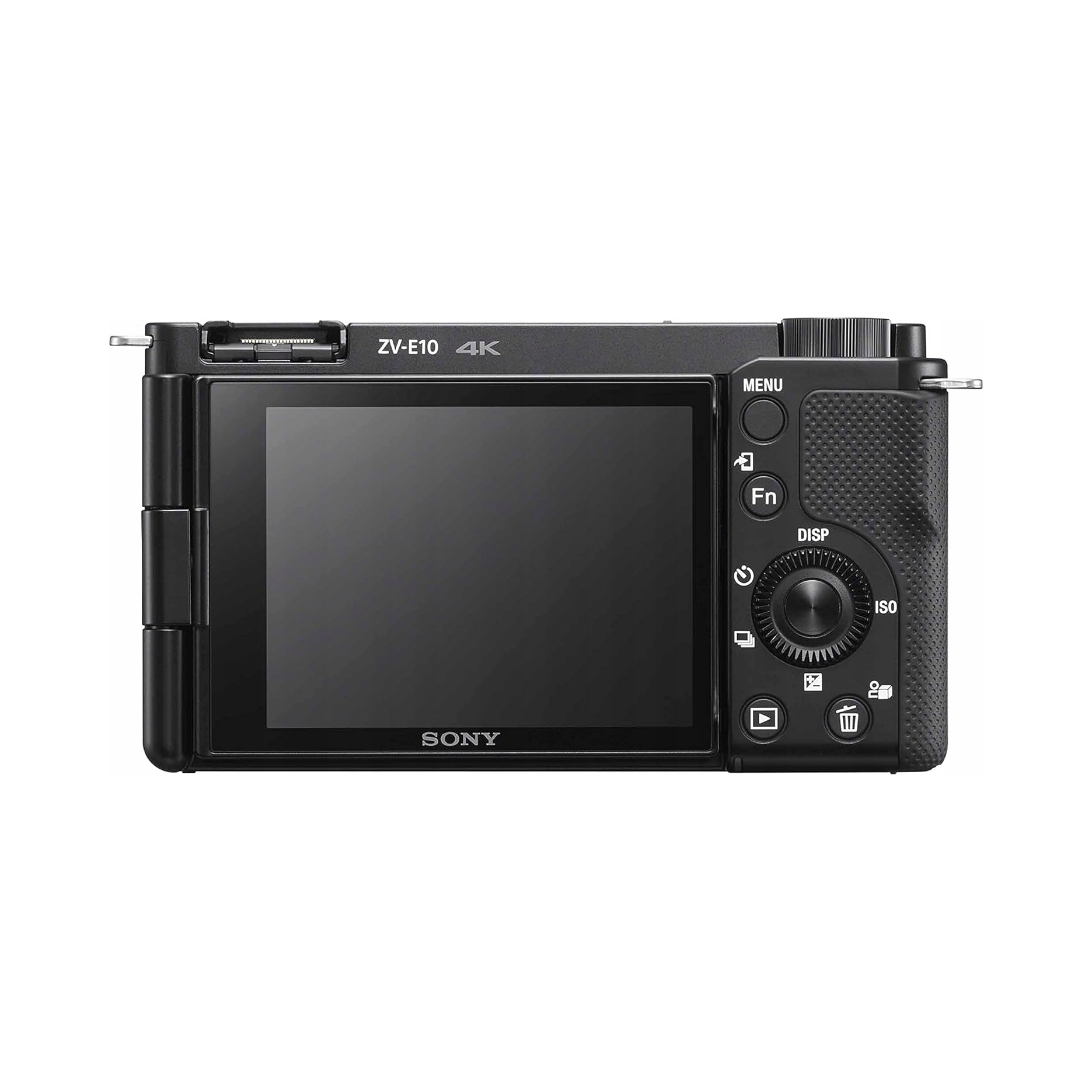 Sony Alpha ZV-E10 Aps-c bezzrcadlová vlogová kamera 4K body černá