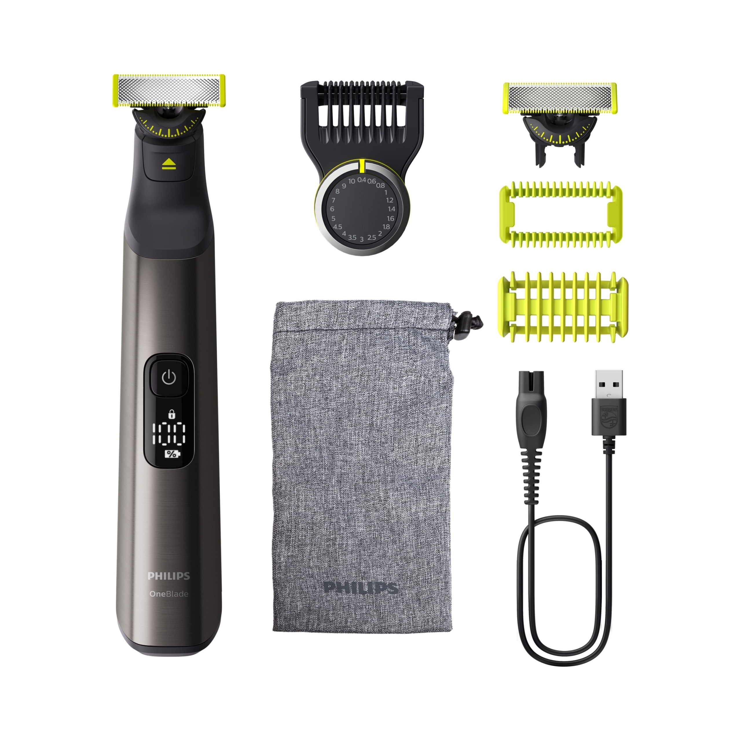 Trymer do twarzy i ciała Philips OneBlade Pro 360 QP6552/30