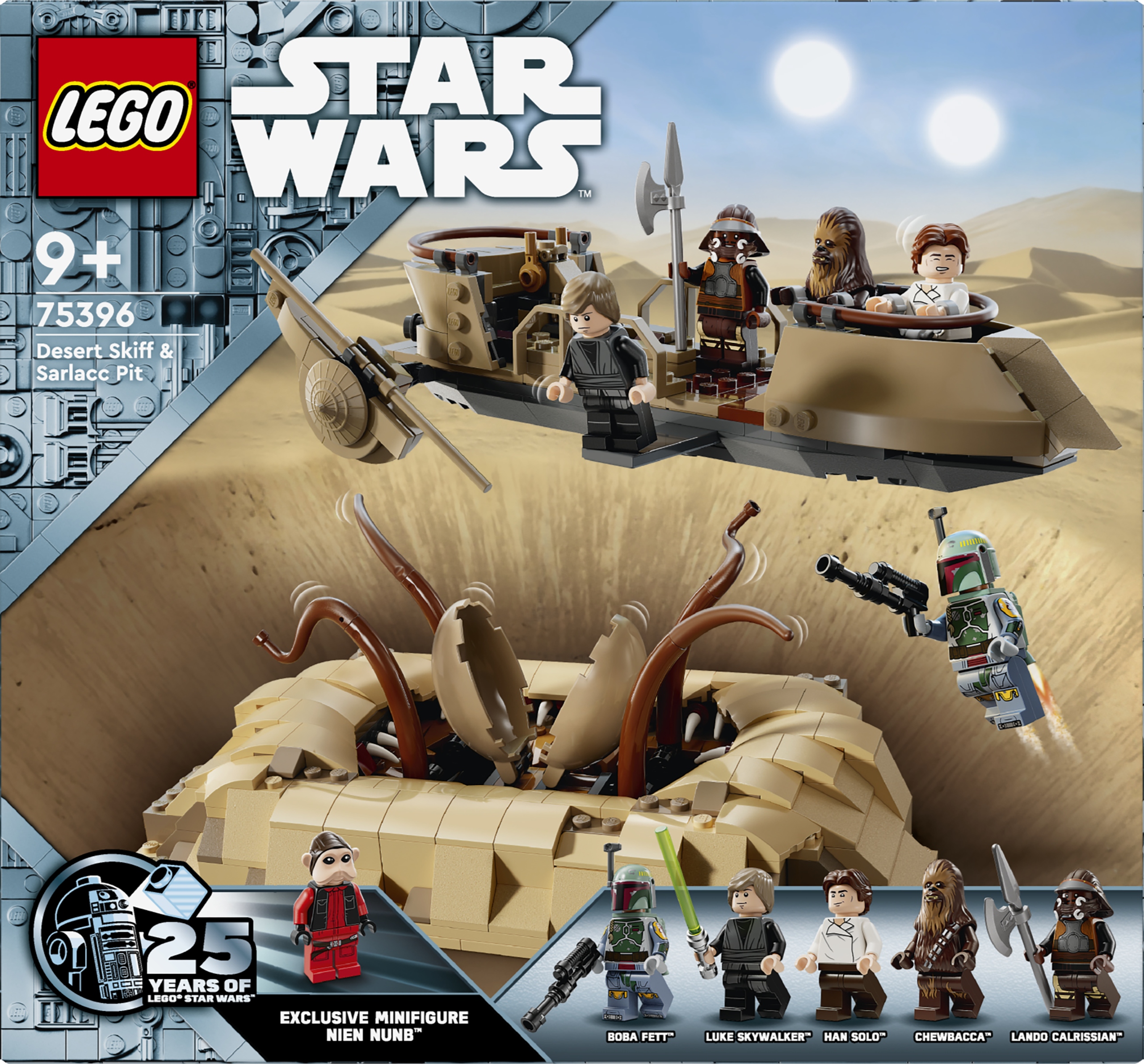Lego Star Wars 75396 Pouštní bárka a jáma sarlacca Dárek