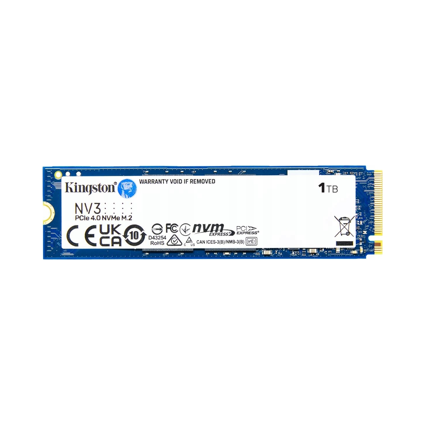 Dysk Ssd Kingston NV3 M.2 PCIe 4.0 NVMe 1TB SNV3S/1000
