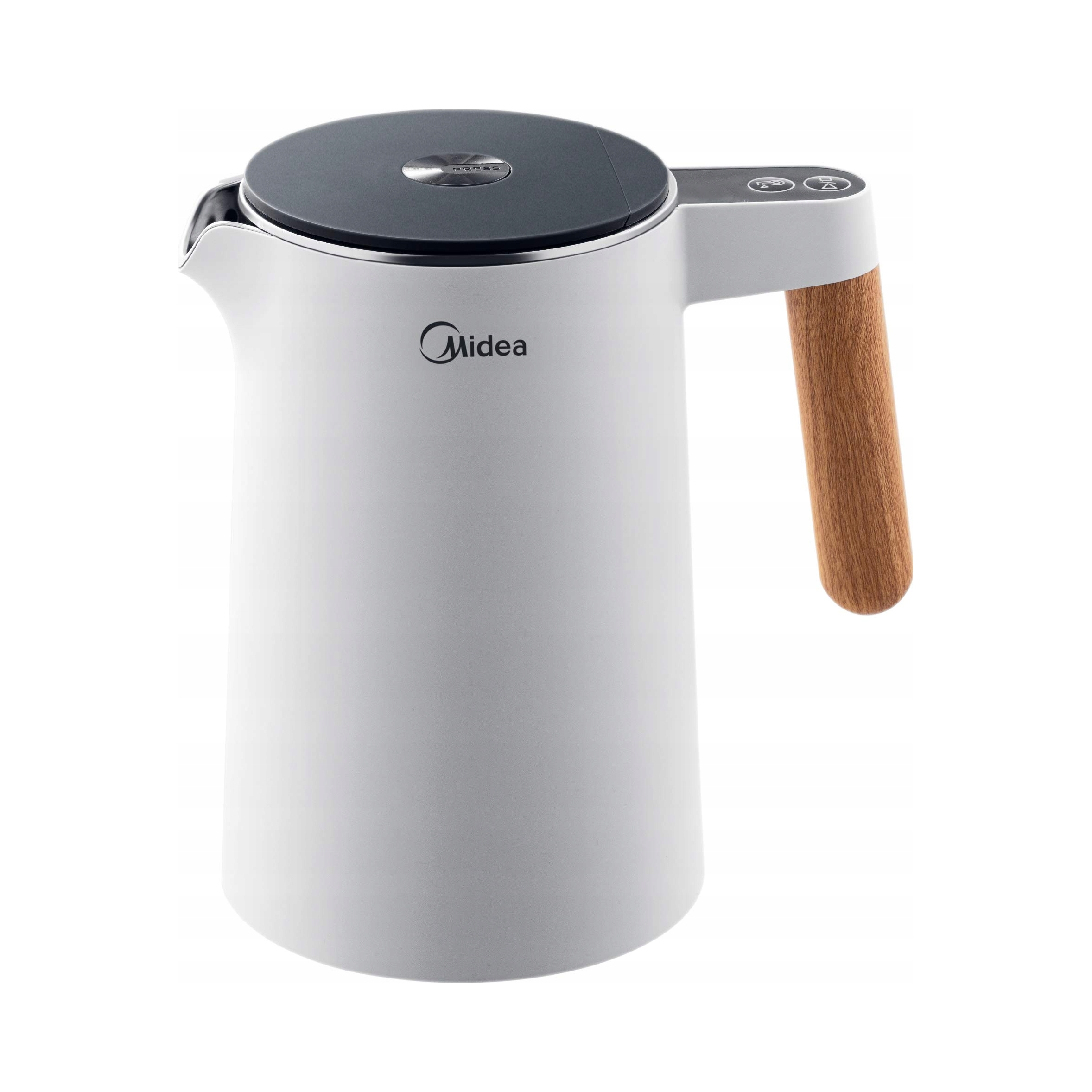 MIDEA Czajnik Elektryczny Stalowy 1.5L 2200W Regulacja Temperatury BPA Free — miniatura 8