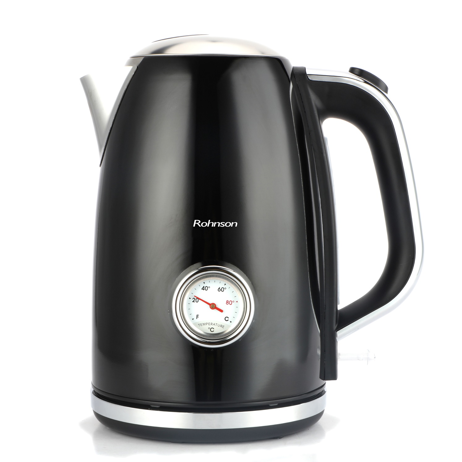 Rychlovarná konvice Rohnson R-7720 Nostalgie 2200 W 1,7 l černá