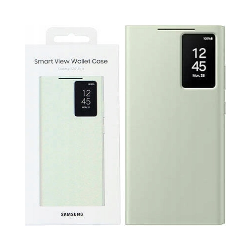 Etui z klapką Samsung Smart View Wallet EF-ZS928CGE do Galaxy S24 Ultra