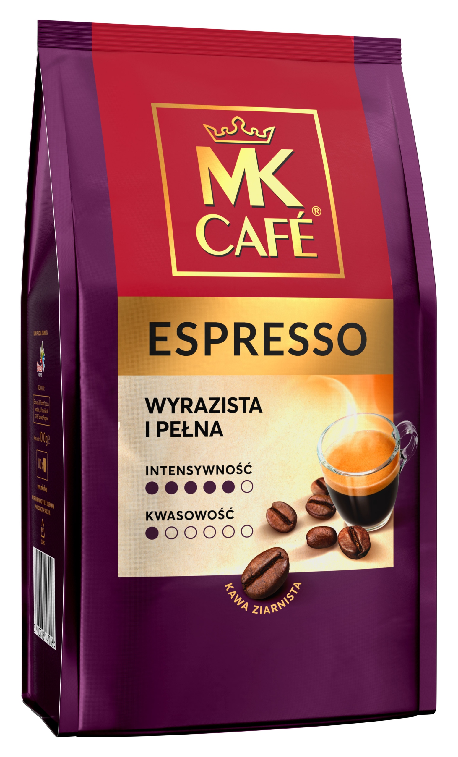Kawa ziarnista Mk Cafe Espresso 1000 g 100% Arabica