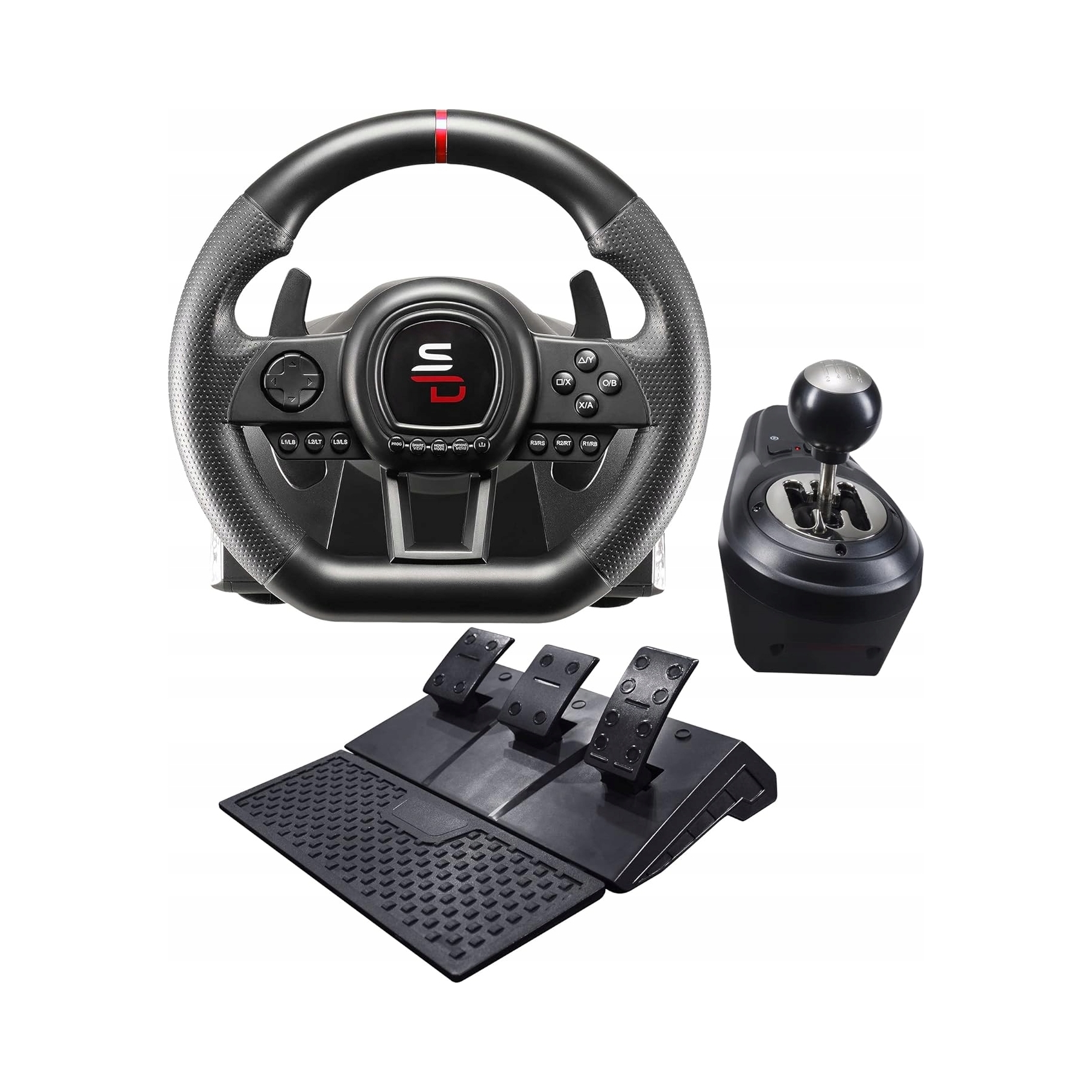 Kierownica Subsonic Superdrive GS 650-X z pedałami i skrzynią do PS4 Xbox