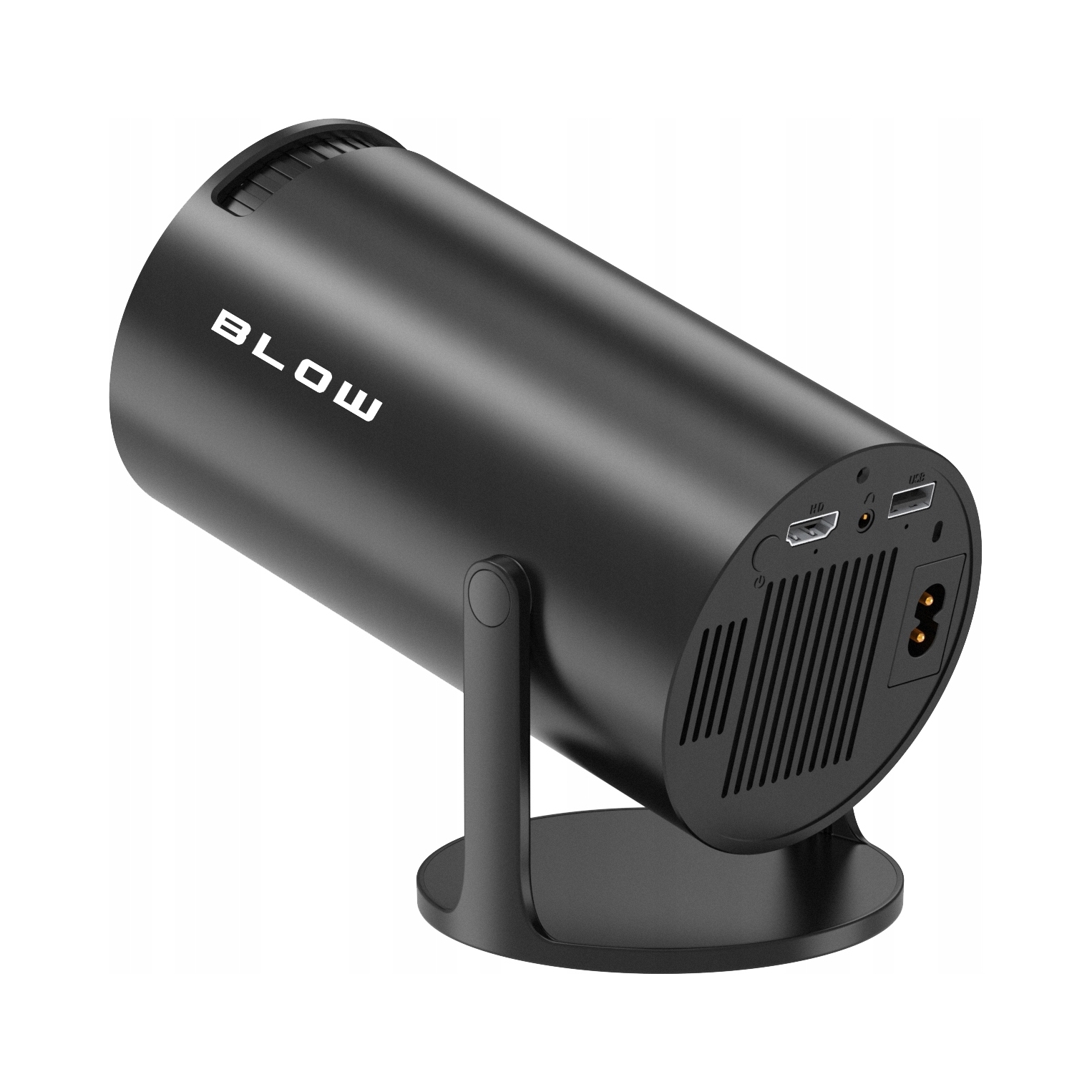 Projektor Led Mini Rzutnik Android Smart Tv 4K Czarny Blow Cinema Black