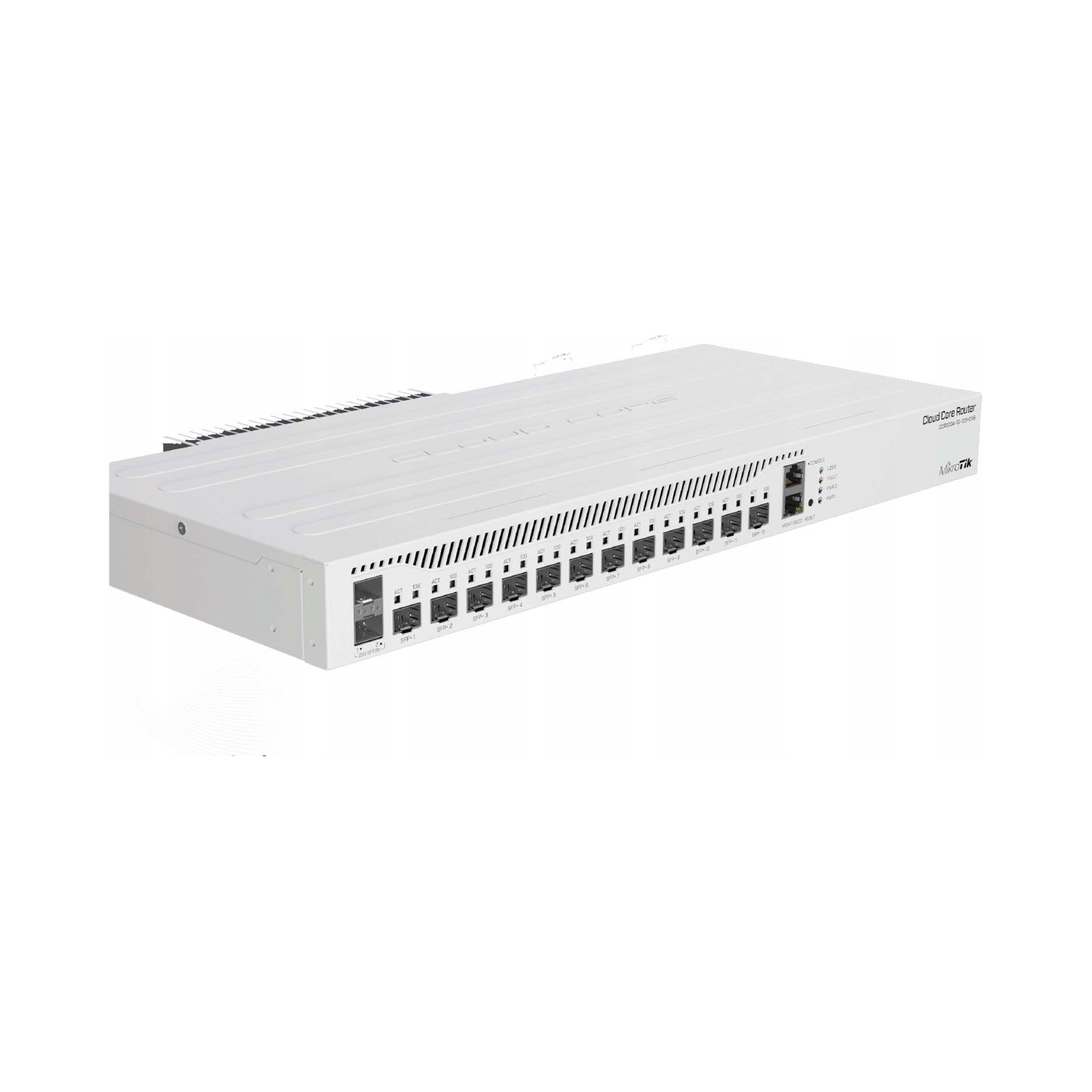 2× Router przewodowy MikroTik CCR2004-1G-12S+2XS