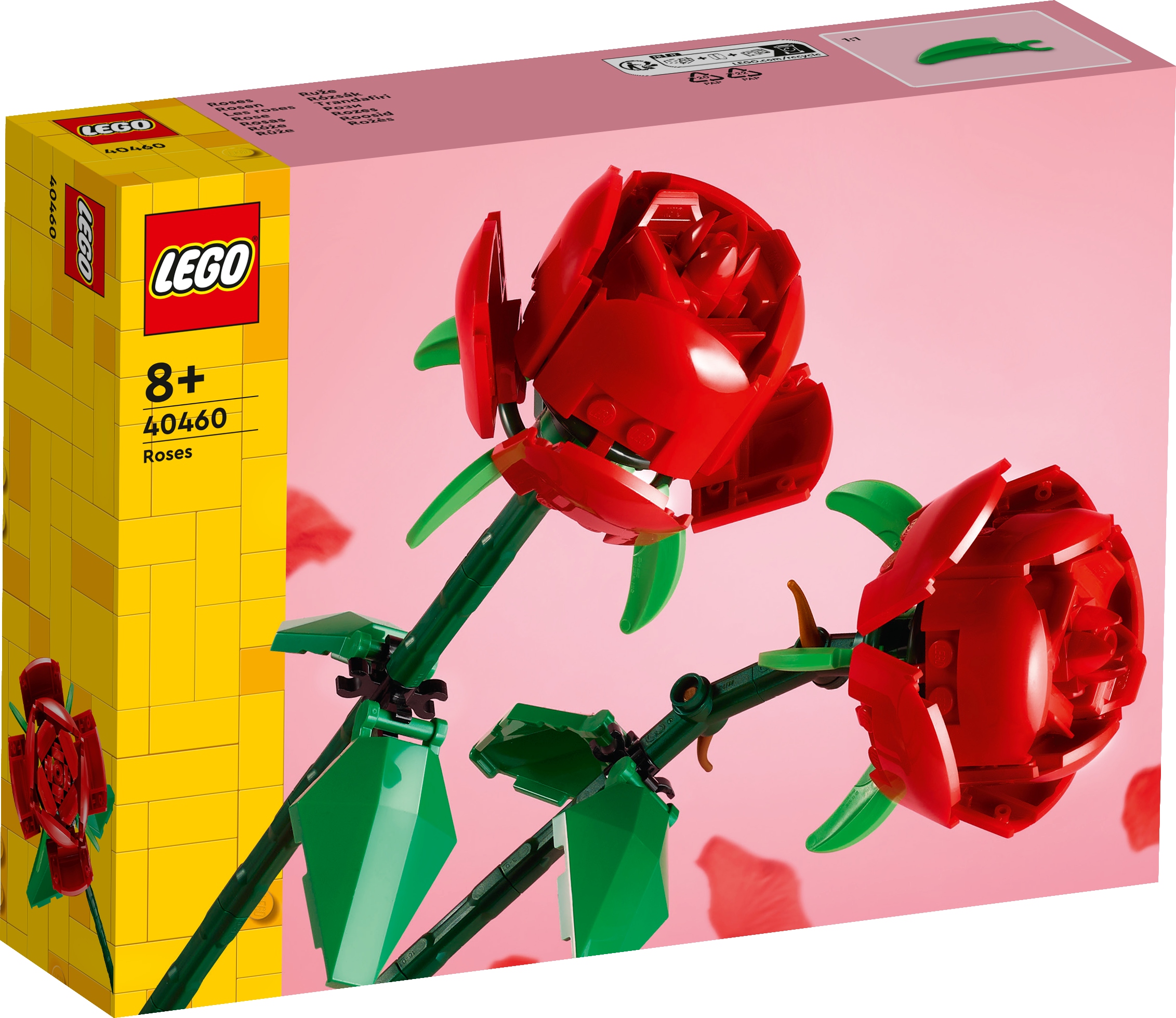 Zestaw klocków Lego Icons 40460 Róże kwiaty zestaw kwiatowy