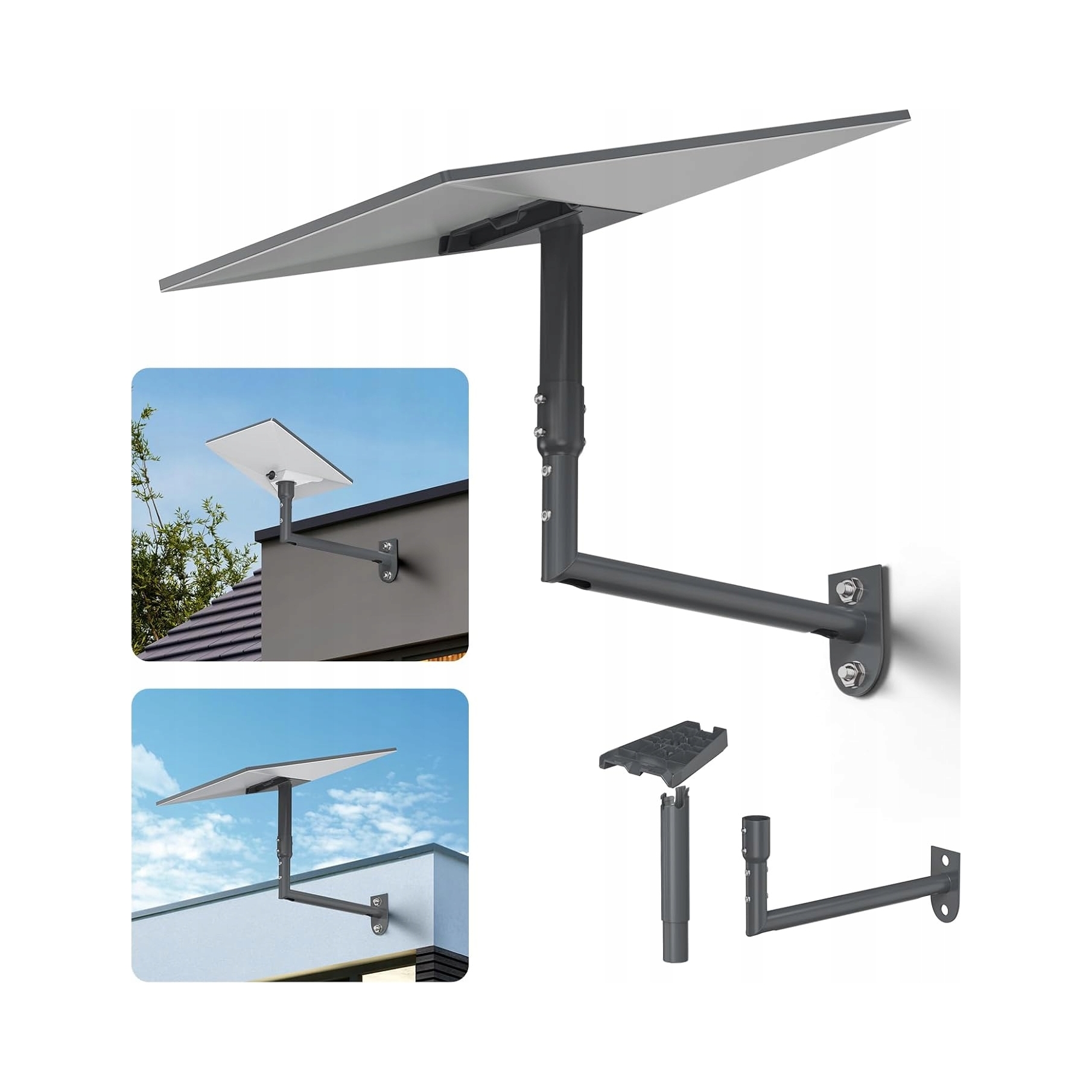 Držák Na Starlink Gen 3 Střechový Nástěnný Vertikální Nastavitelný, Pevný, Pevný