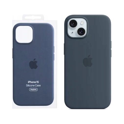 Oryginalne etui silikonowe Apple iPhone 15 Niebieski MXPF3ZM/A MagSafe