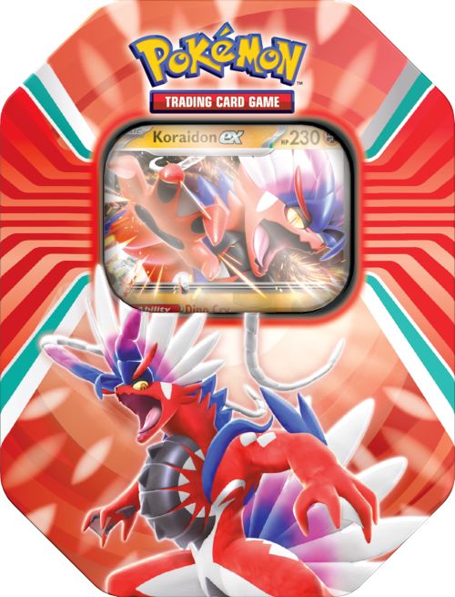 Pokemon Tcg: Paldea Legends Tin Koraidon ex