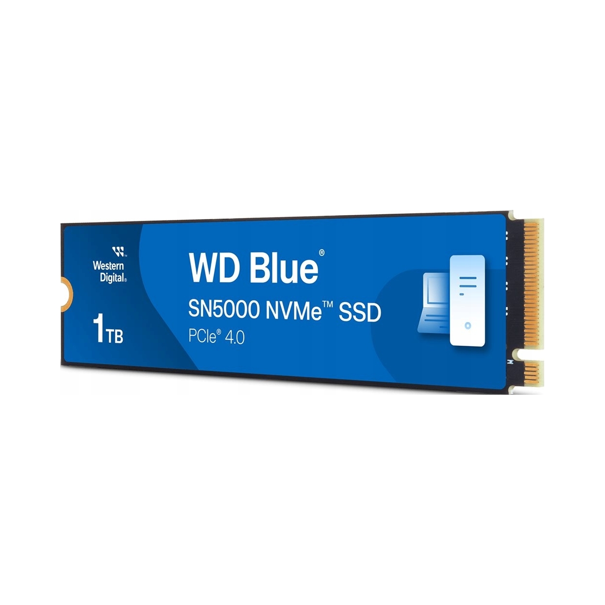 Dysk Ssd Wd Blue SN5000 1TB M.2 2280 Pci-e x4 Gen4 NVMe (WDS100T4B0E)