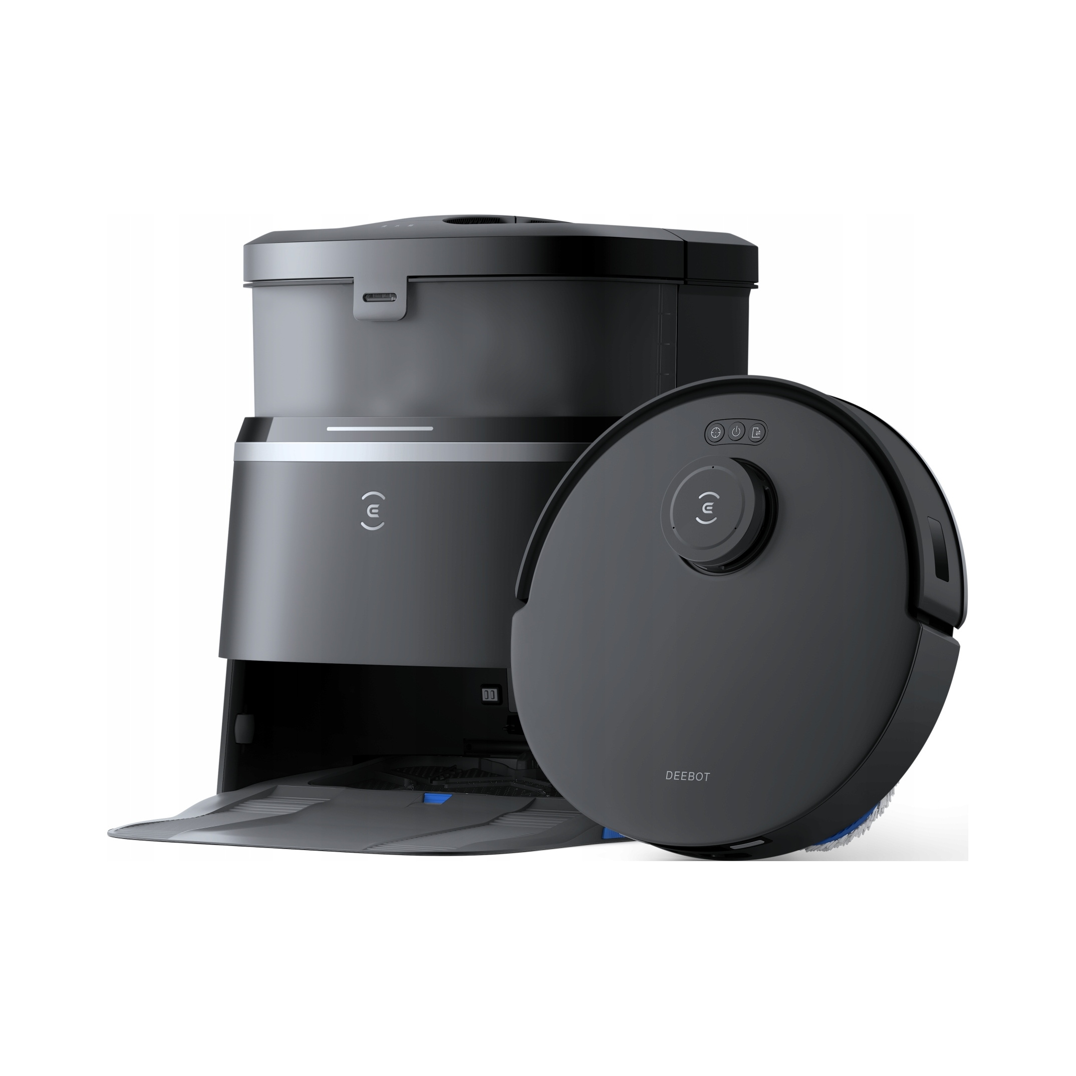 Robot sprzątający Ecovacs Deebot T30 Omni ze stacją dokującą czarny
